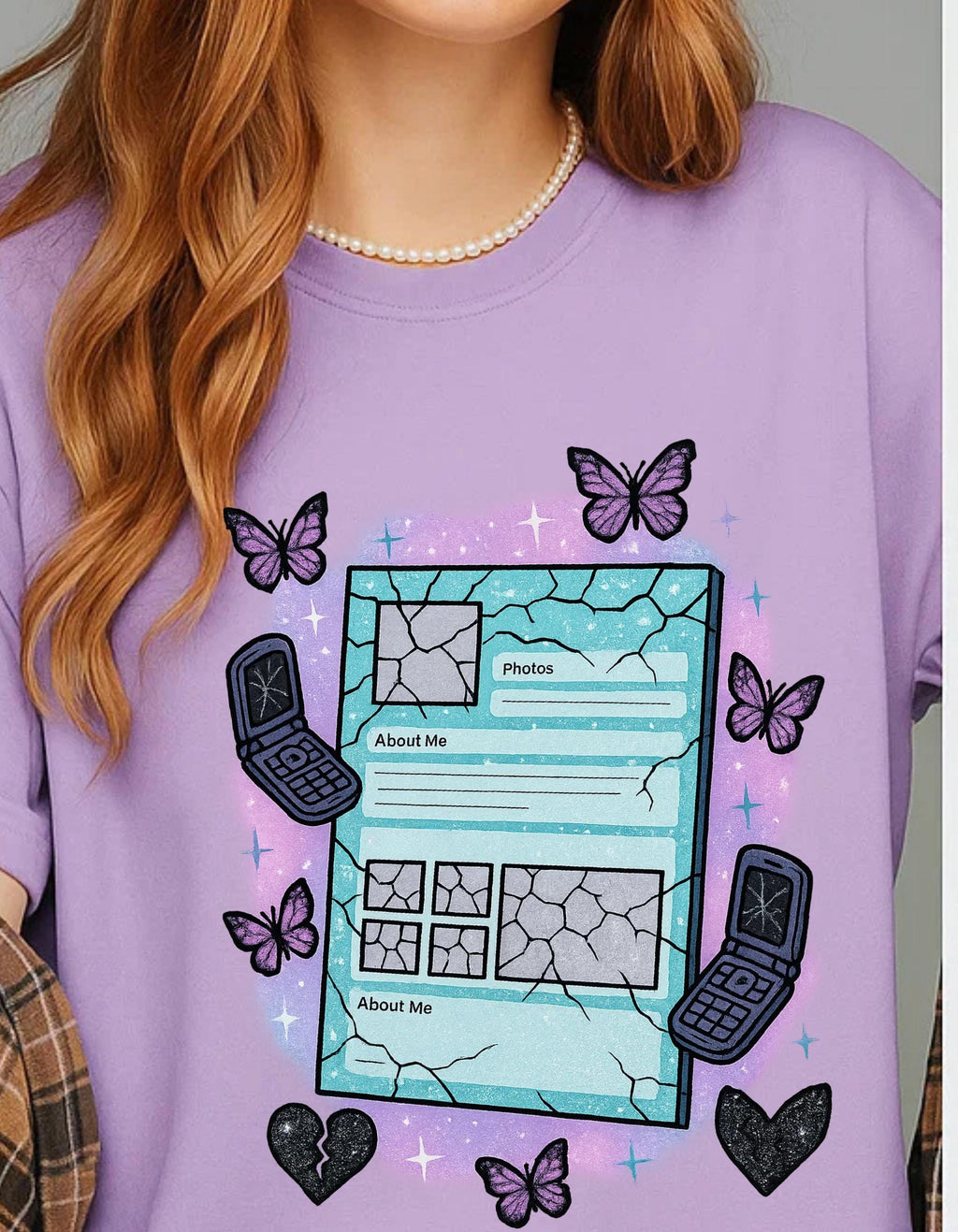 Butterfly Graphic Tee: Unisex Cotton Whimsical T-Shirt