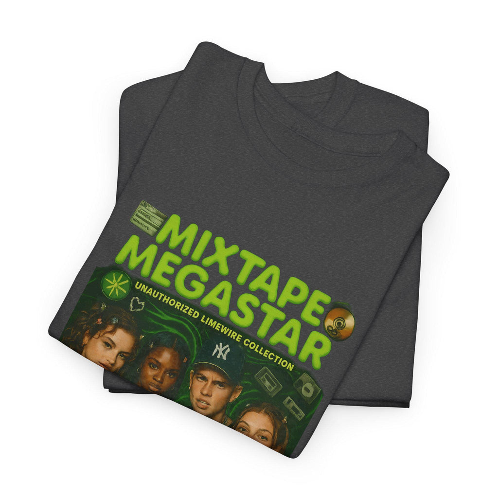 Retro Mixtape Graphic Tee: Unisex Cotton Vintage Music Shirt