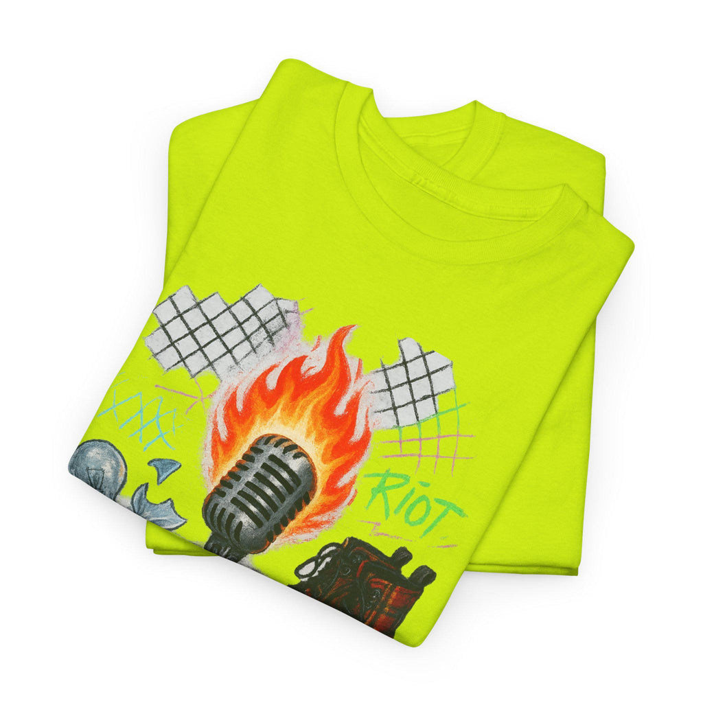 Rebellious Spirit Graphic Tee | Music Lover Unisex Cotton Shirt | Festival Wear | Birthday Gift
