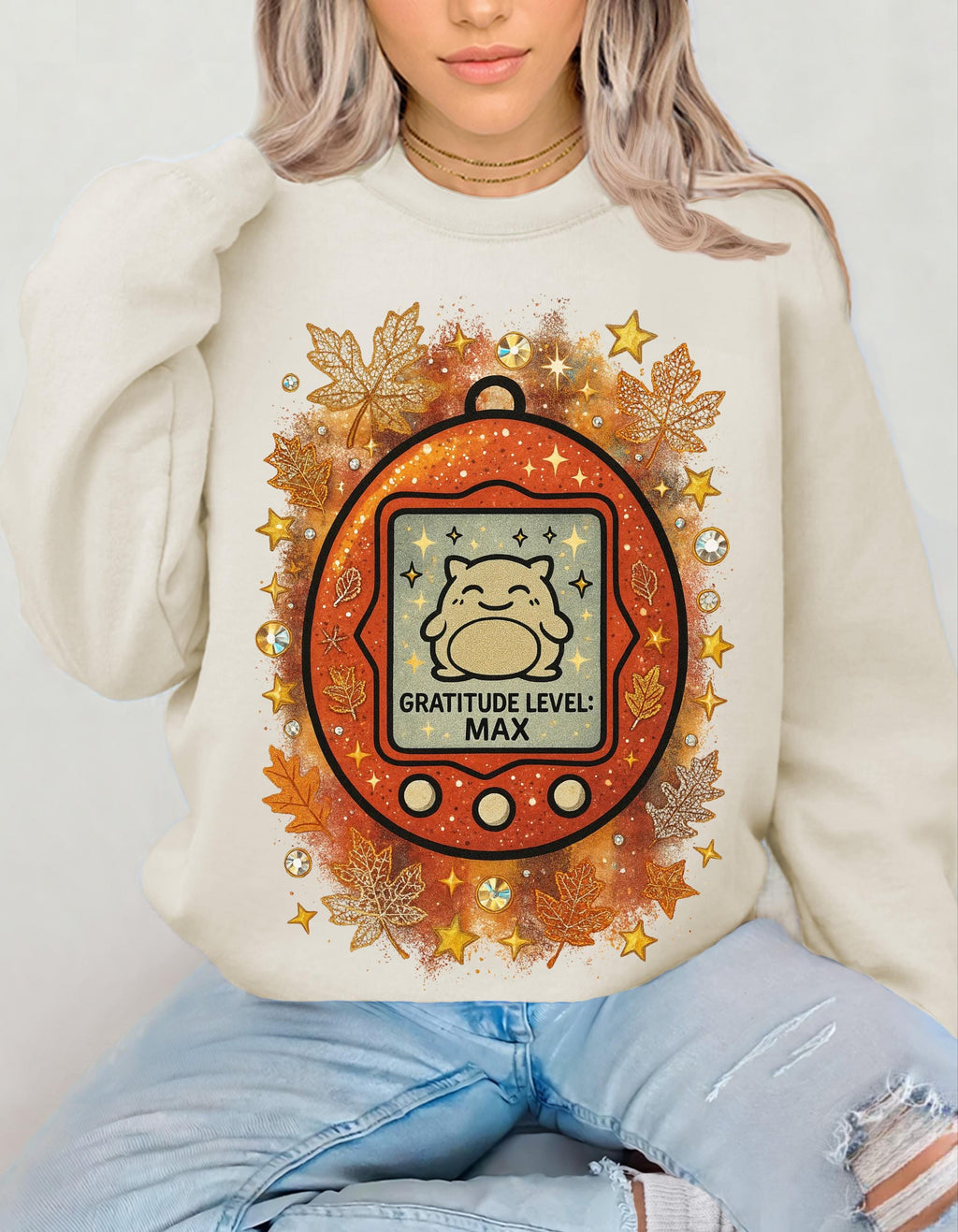Autumn-Inspired Unisex Crewneck: Cozy Fall Fashion for Thanksgiving, Seasonal Casual Wear, Gift