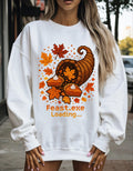 Cozy Autumn Thanksgiving Sweatshirt: Casual Family Gathering Apparel, Fall Fashion Gift