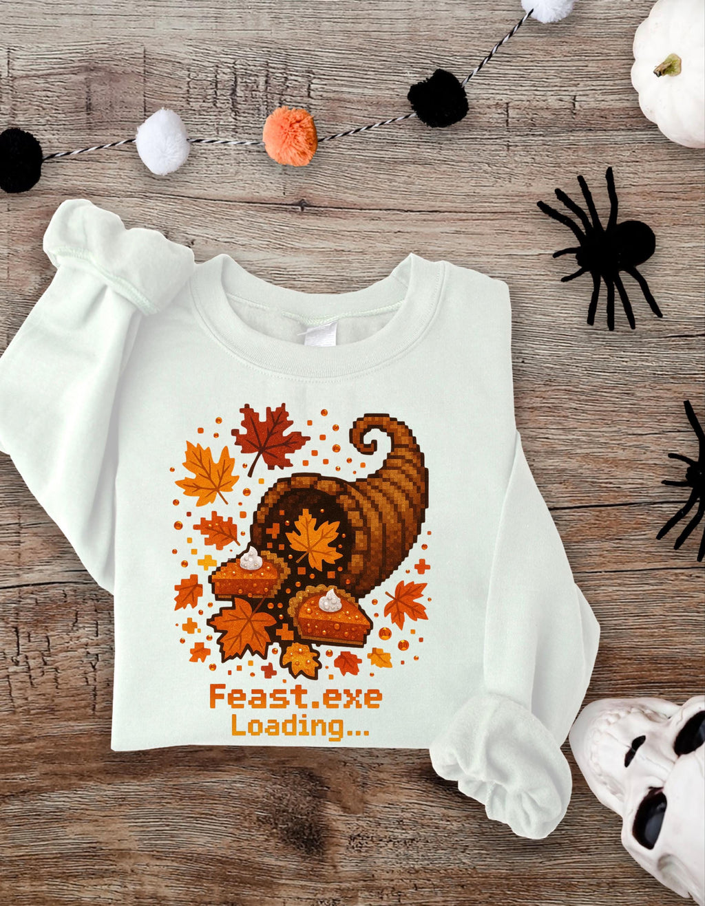 Cozy Autumn Thanksgiving Sweatshirt: Casual Family Gathering Apparel, Fall Fashion Gift