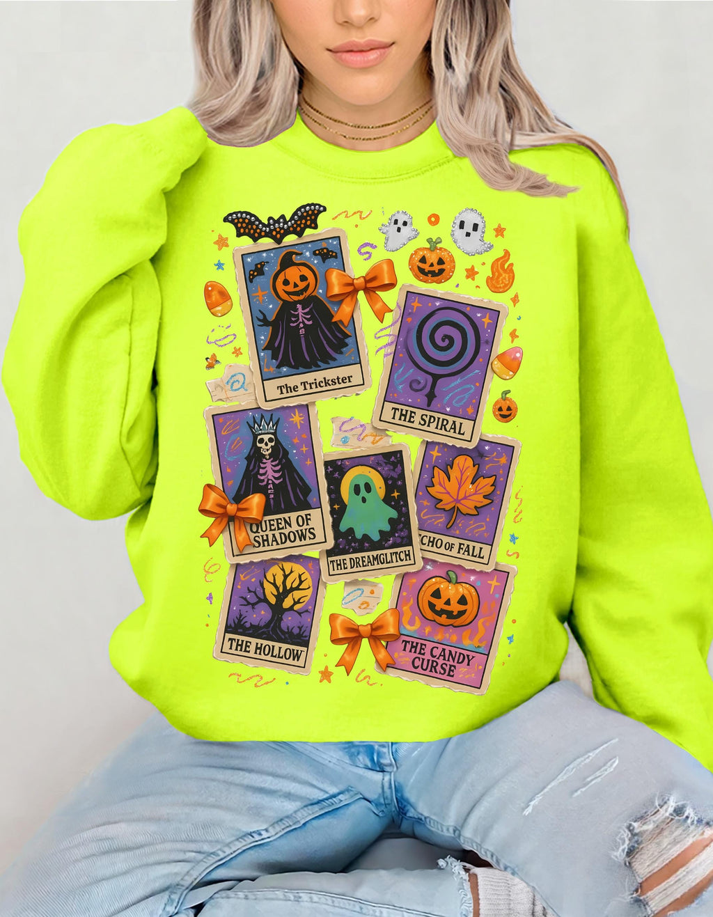 Y2K Gaming Halloween Sweatshirt - Unisex Crewneck, Cozy Fall Apparel, Ghost Lover Gift