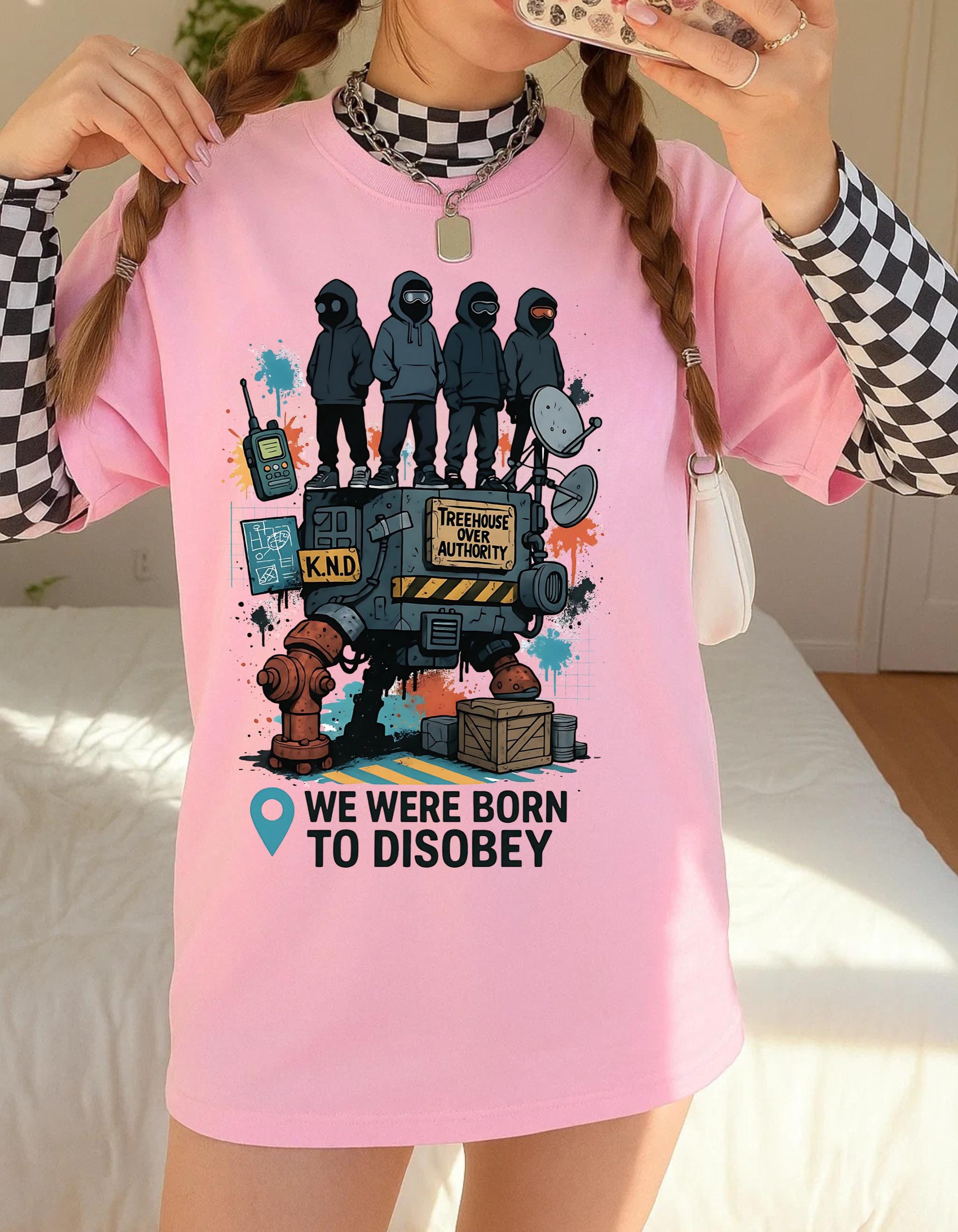 Rebellious Unisex Streetwear Graphic Tee | Statement Apparel | Casual Cotton Shirt | Birthday Gift