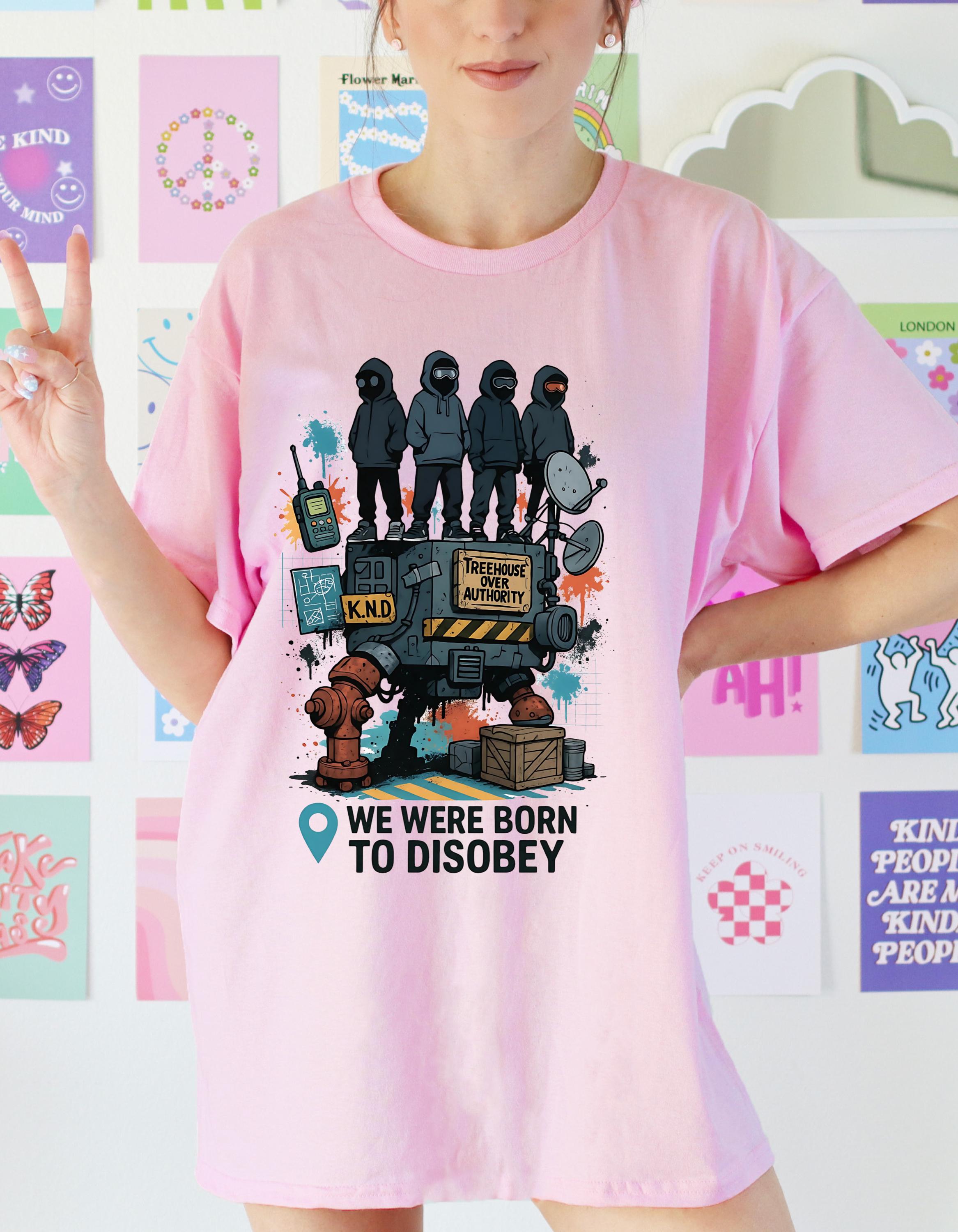 Rebellious Unisex Streetwear Graphic Tee | Statement Apparel | Casual Cotton Shirt | Birthday Gift