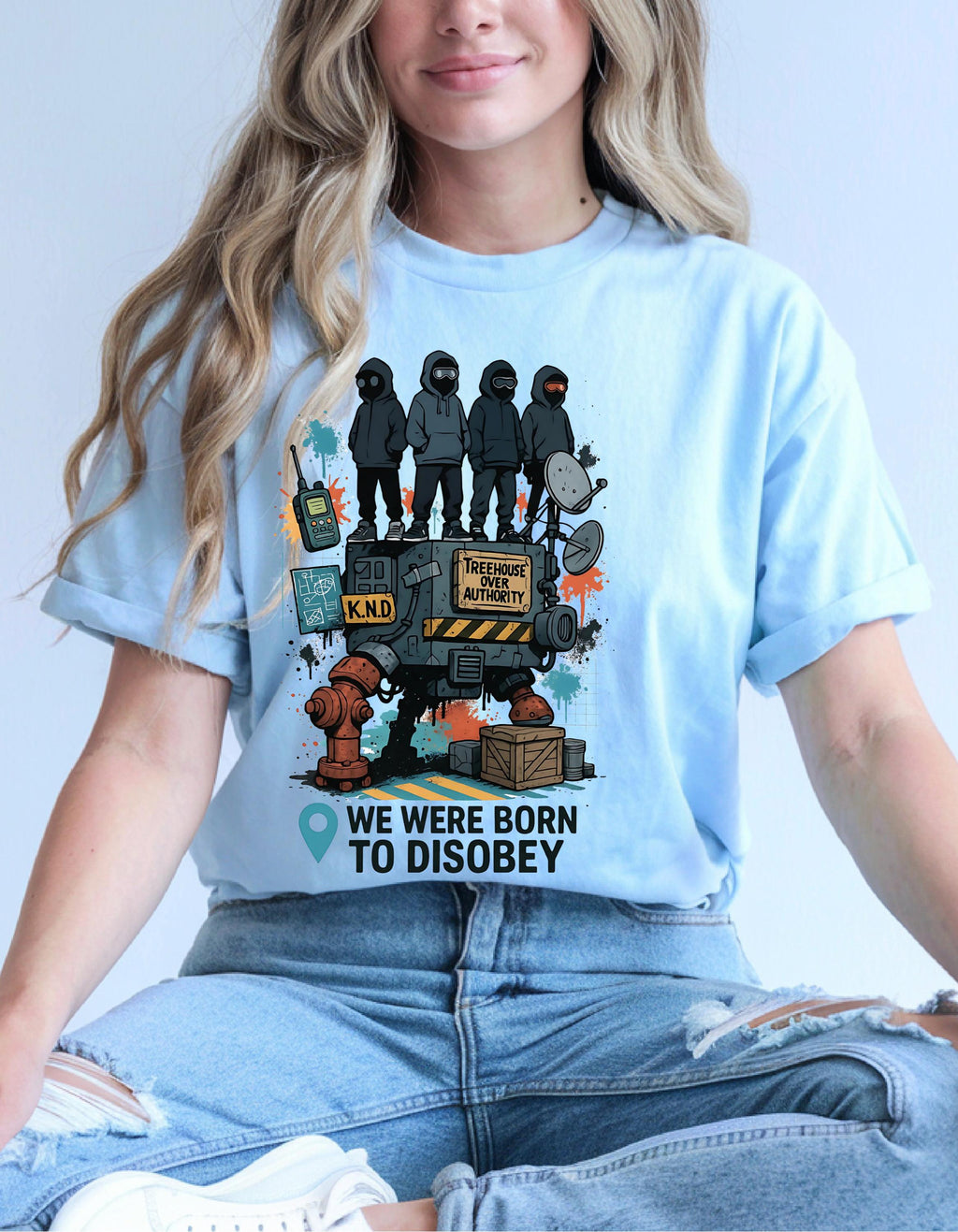 Rebellious Unisex Streetwear Graphic Tee | Statement Apparel | Casual Cotton Shirt | Birthday Gift