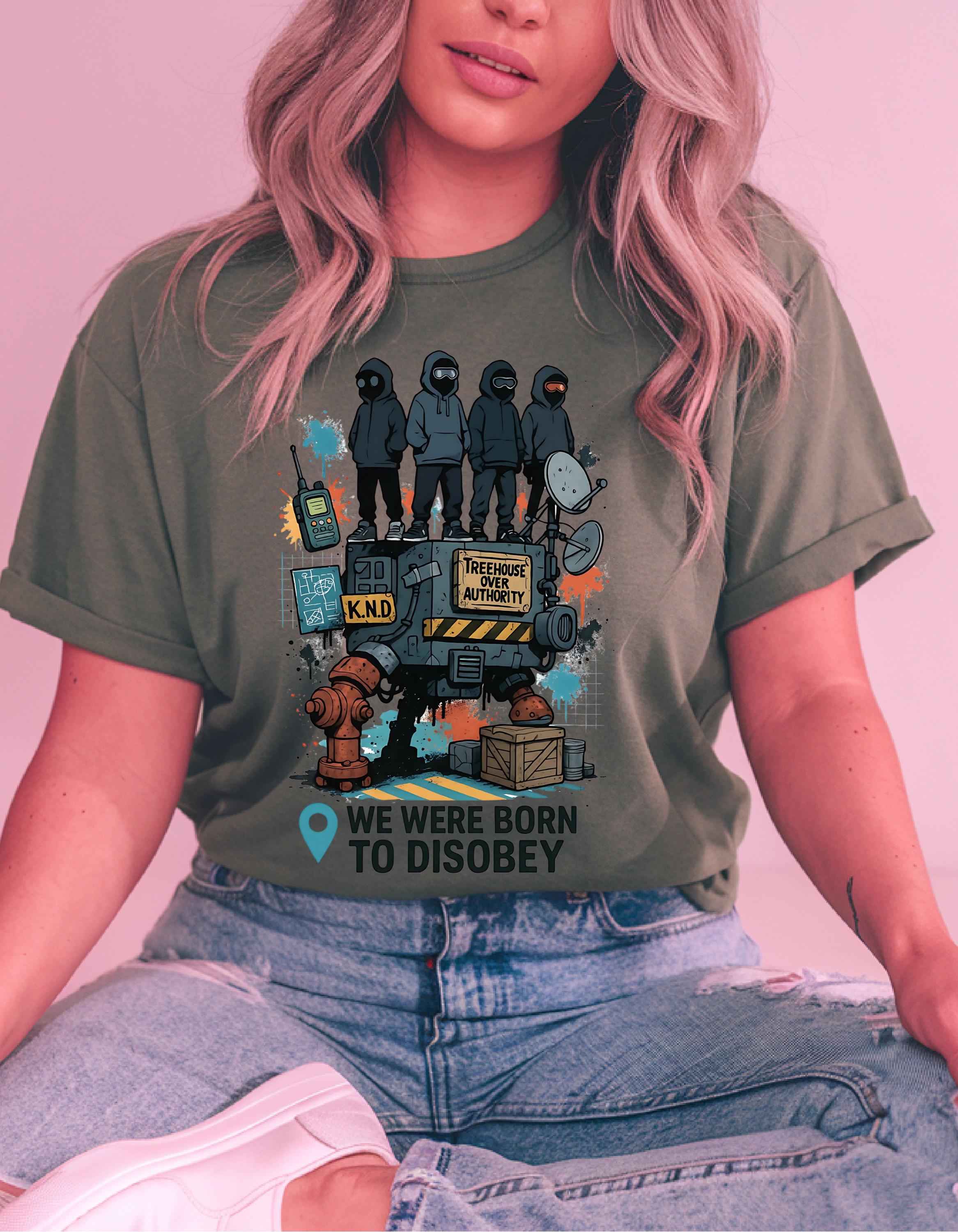Rebellious Unisex Streetwear Graphic Tee | Statement Apparel | Casual Cotton Shirt | Birthday Gift