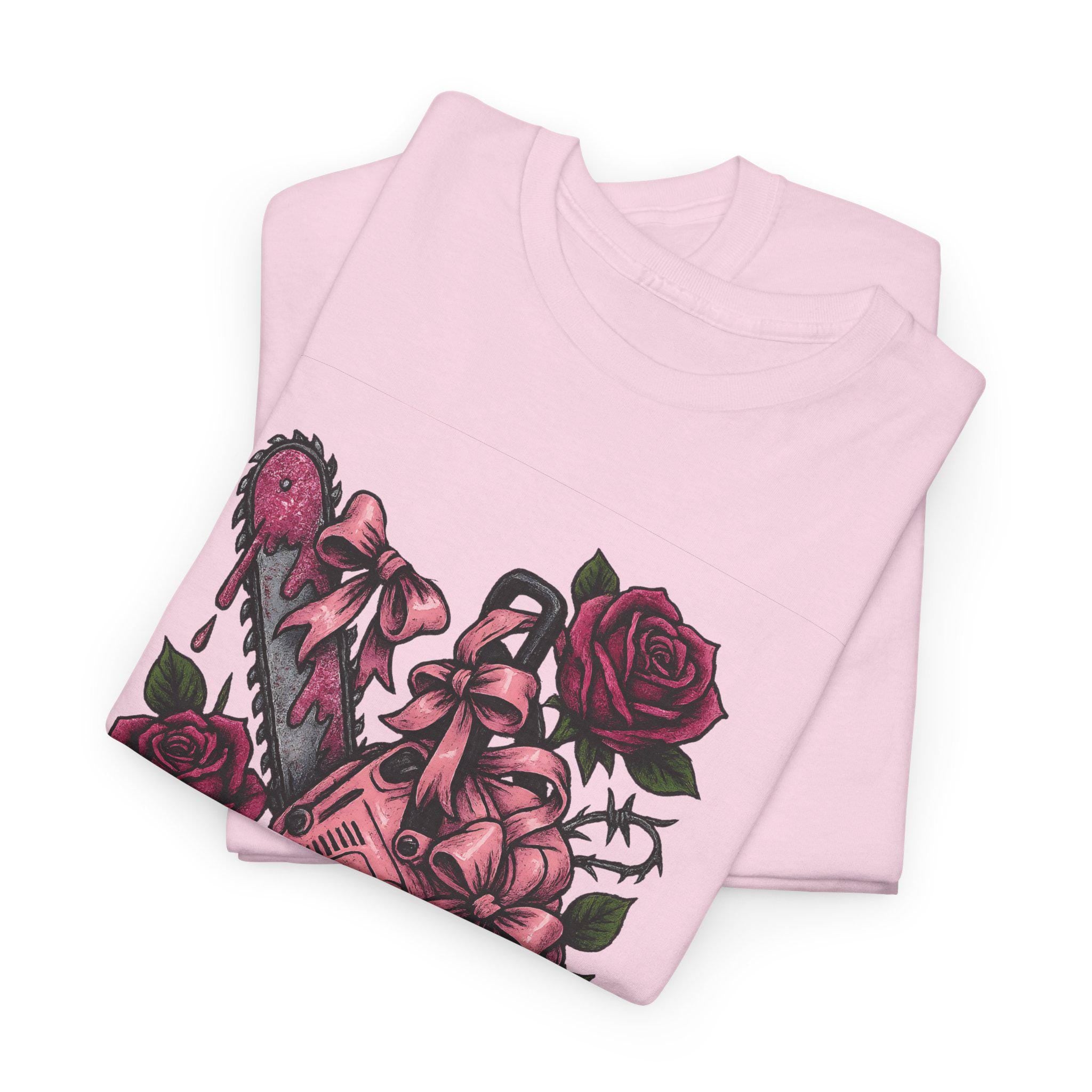 Edgy Bloody Heart Graphic Tee: Goth Unisex Cotton Shirt