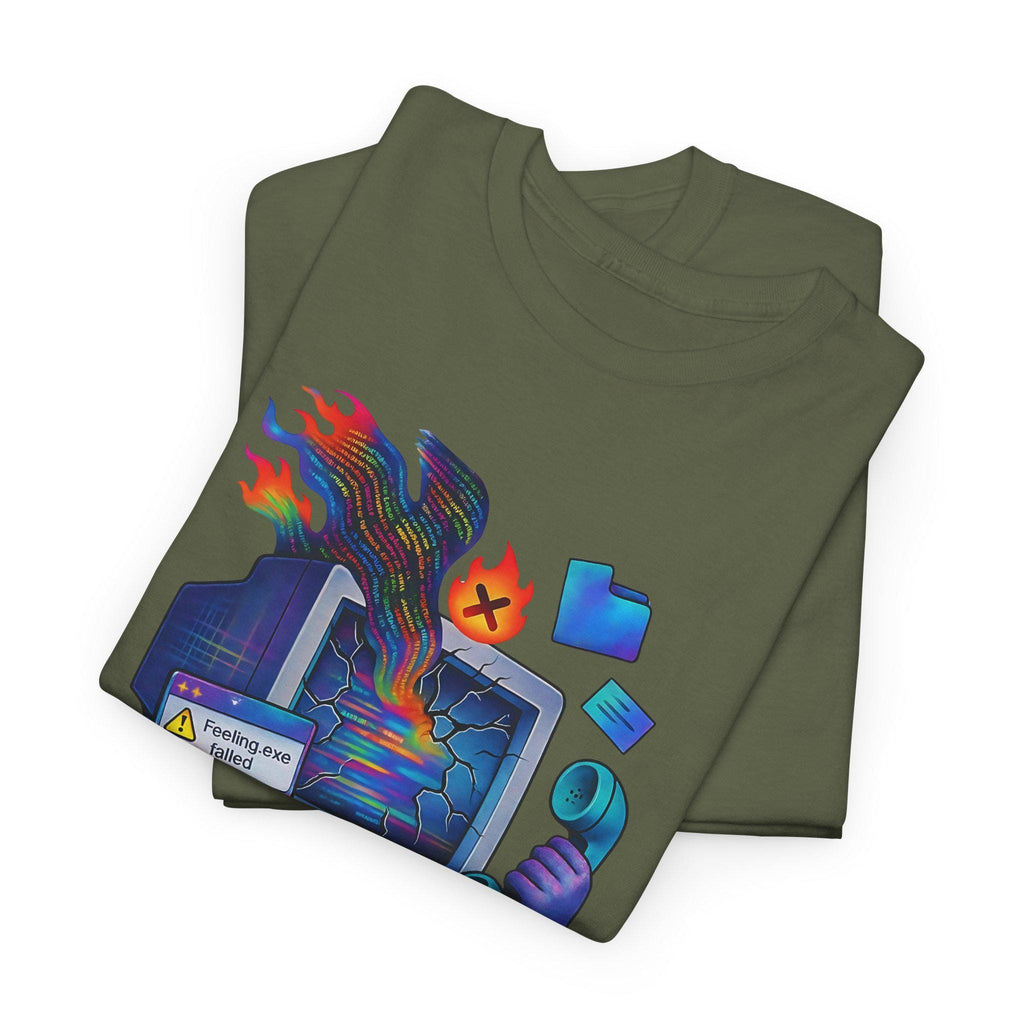 Nostalgic Windows 95 Emotions Unisex Tee: Retro Computer Geek Fashion for Tech Lovers