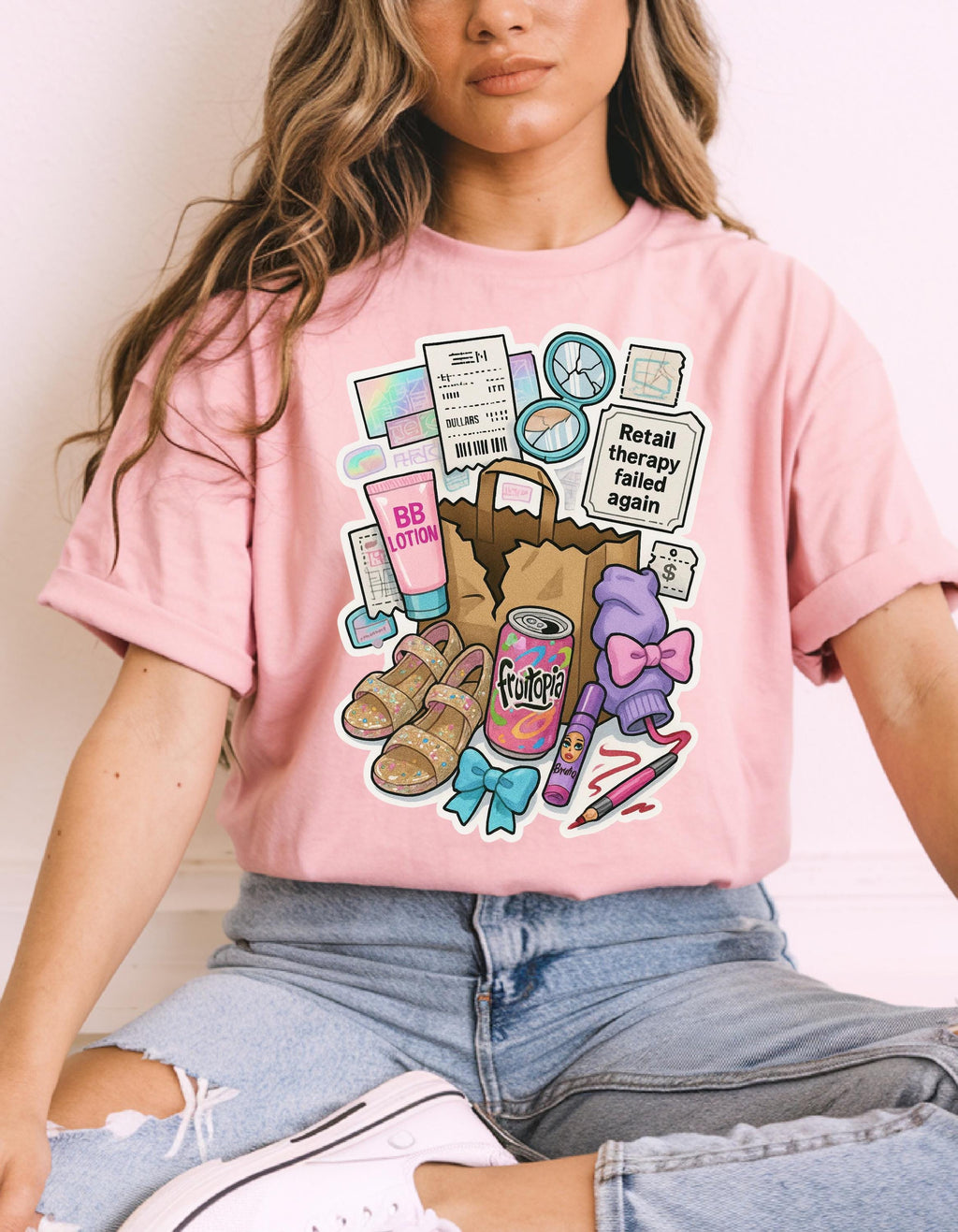 Trendy Unisex Heavy Cotton Graphic Tee | Casual Summer Wardrobe Essential | Relaxed Fit Vintage Apparel
