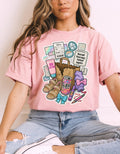 Trendy Unisex Heavy Cotton Graphic Tee | Casual Summer Wardrobe Essential | Relaxed Fit Vintage Apparel