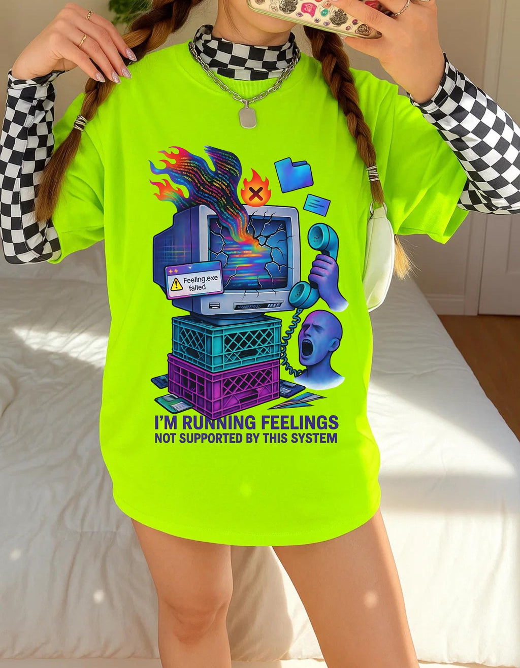 Nostalgic Windows 95 Emotions Unisex Tee: Retro Computer Geek Fashion for Tech Lovers