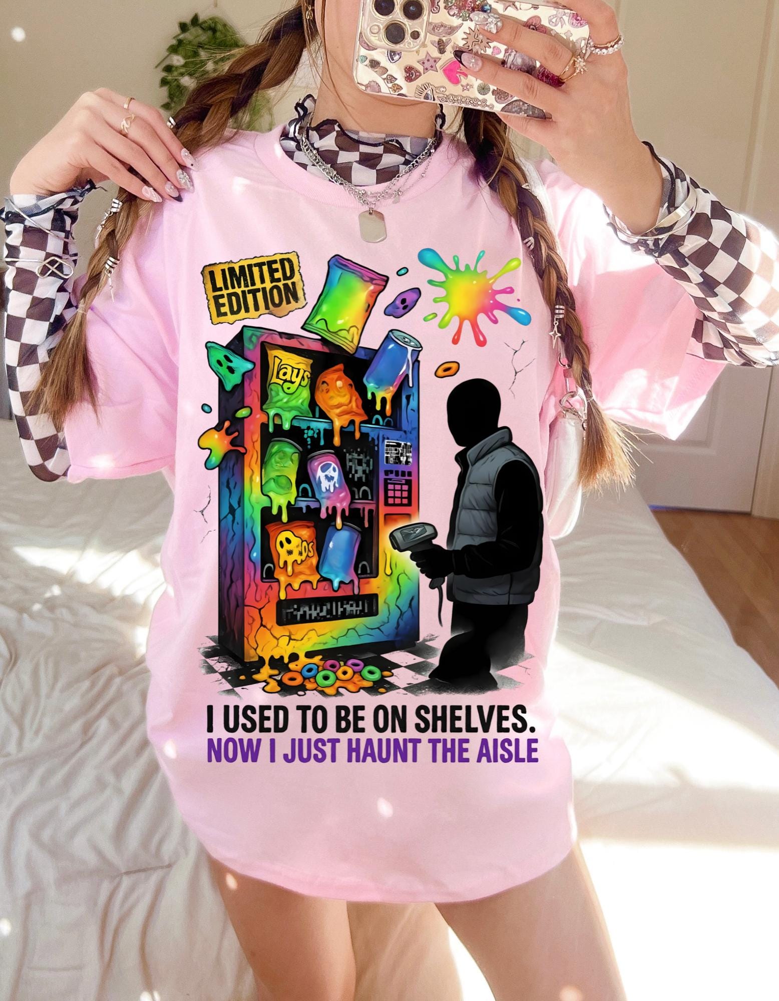 Retro Gamer Tee: Aisle Haunt Humor Shirt