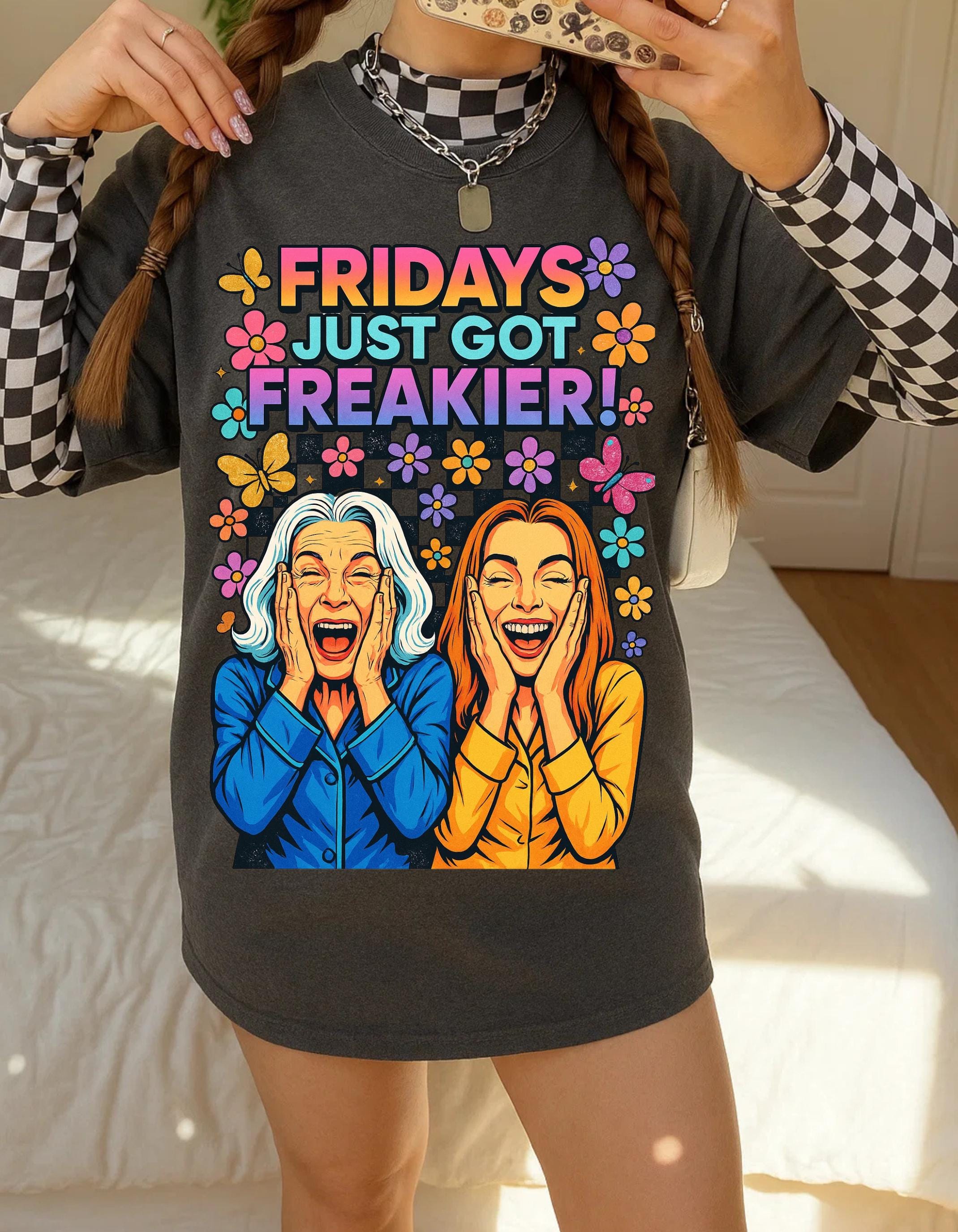 Unisex Body Swap Horror Tee: Friday the 13th Fan Shirt
