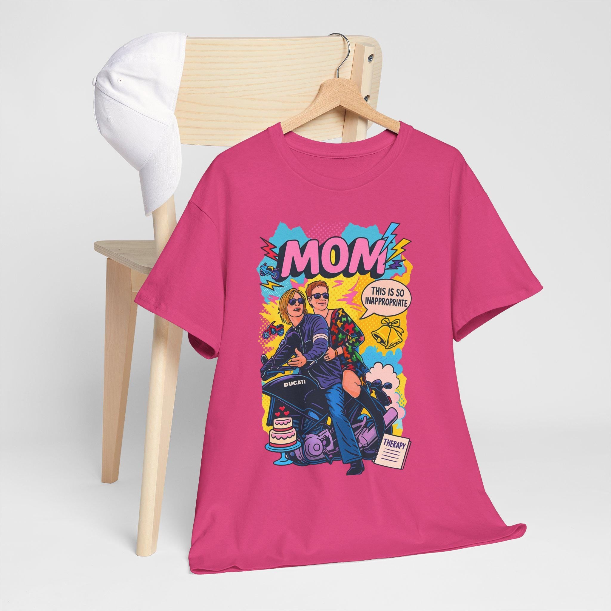 Retro Mom Vintage Graphic T-Shirt: Throwback Style Unisex Tee for Mother's Day Gift