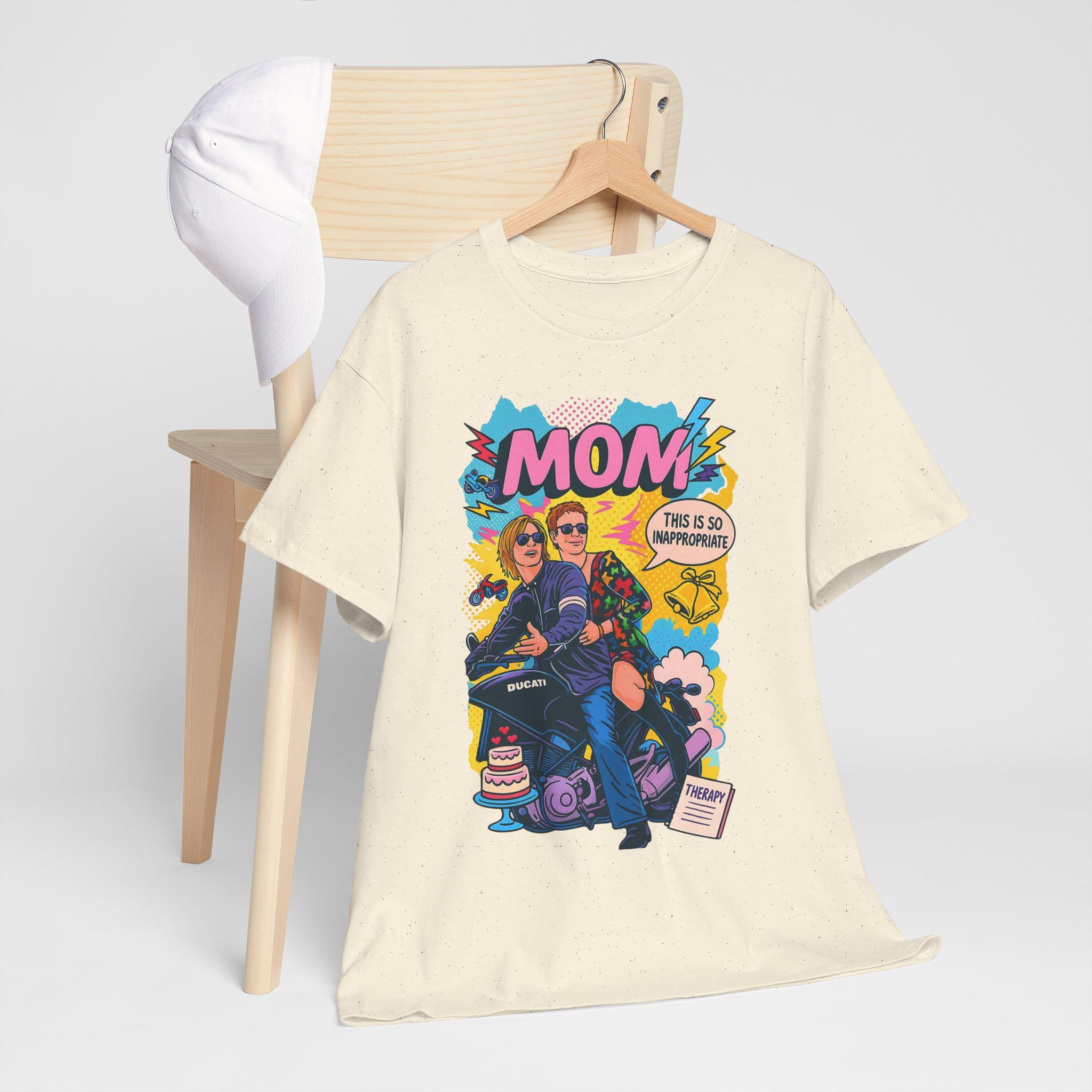 Retro Mom Vintage Graphic T-Shirt: Throwback Style Unisex Tee for Mother's Day Gift