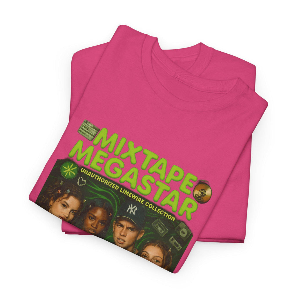 Retro Mixtape Graphic Tee: Unisex Cotton Vintage Music Shirt