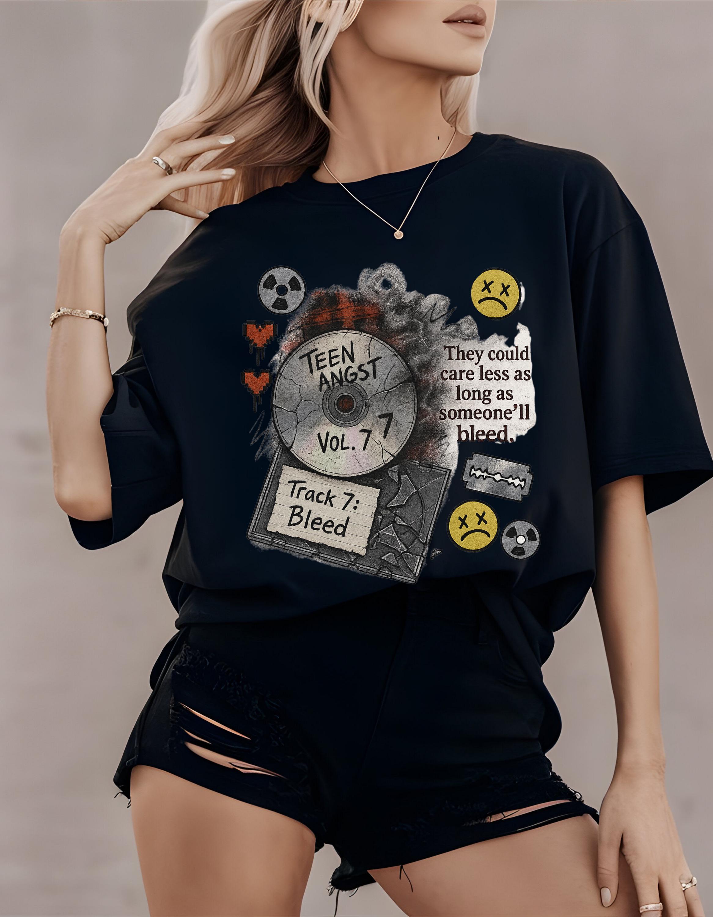 Vintage Grunge Music Tee: Retro Band T-Shirt, Comfortable Cotton