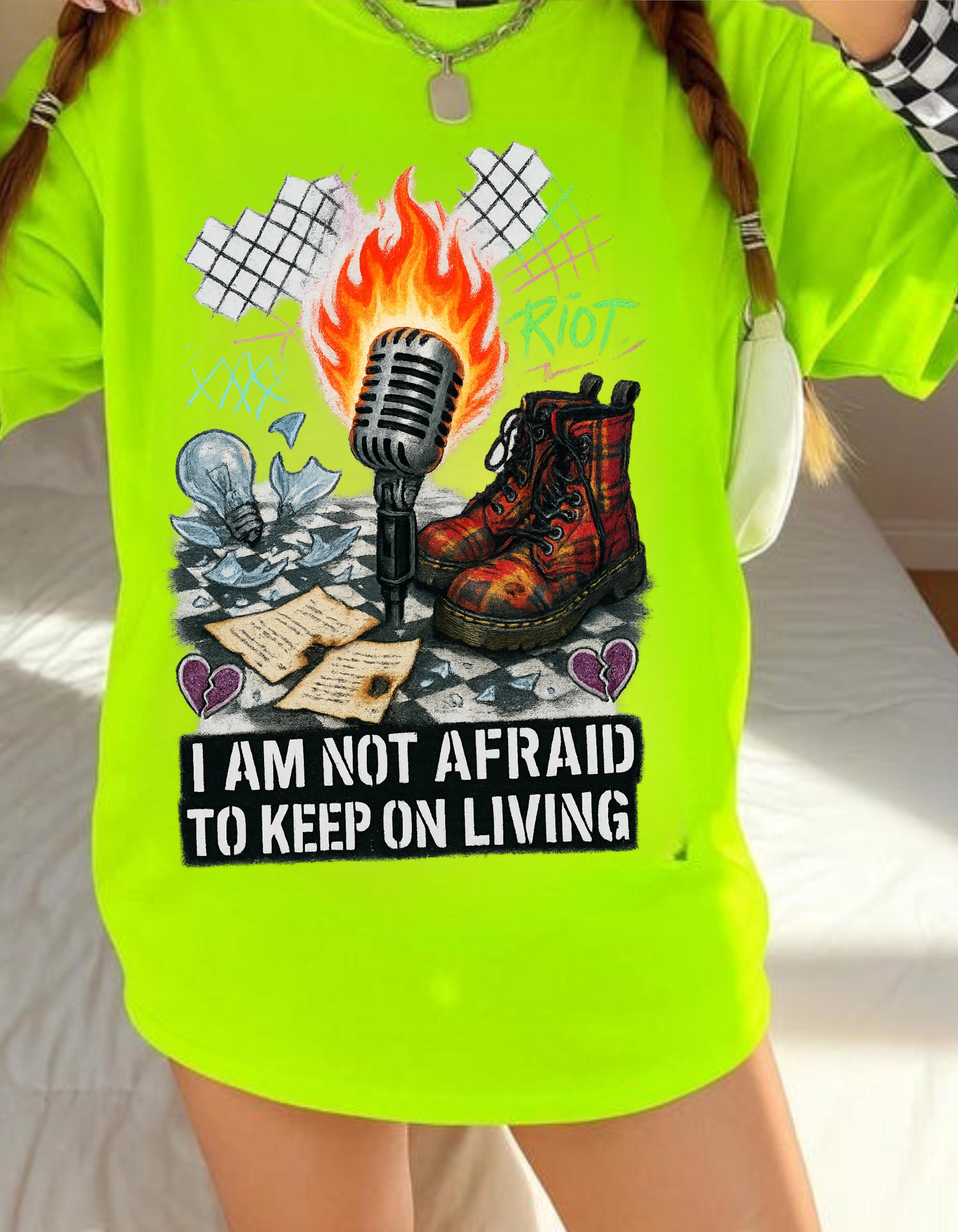 Rebellious Spirit Graphic Tee | Music Lover Unisex Cotton Shirt | Festival Wear | Birthday Gift