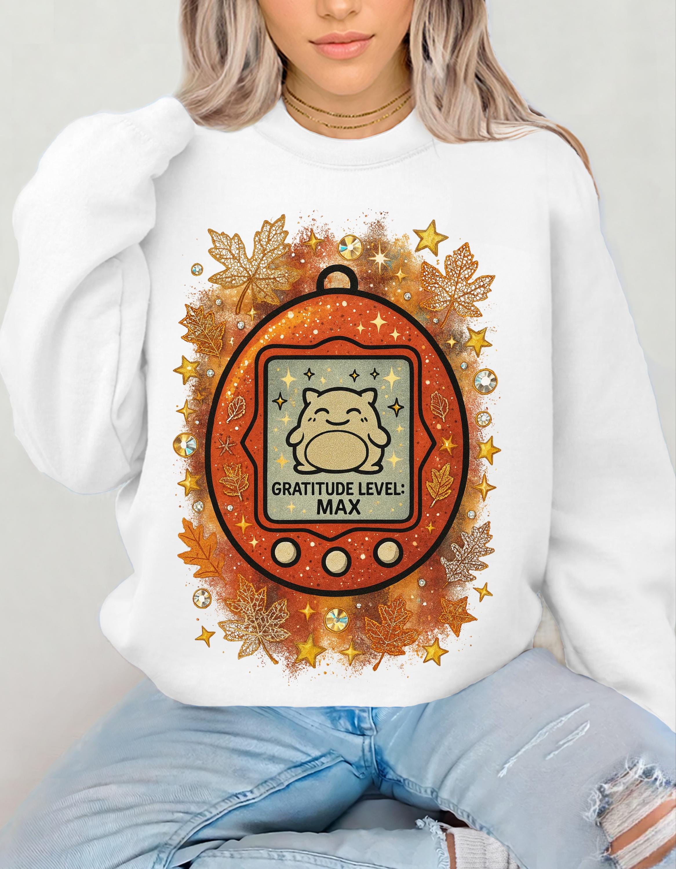 Autumn-Inspired Unisex Crewneck: Cozy Fall Fashion for Thanksgiving, Seasonal Casual Wear, Gift