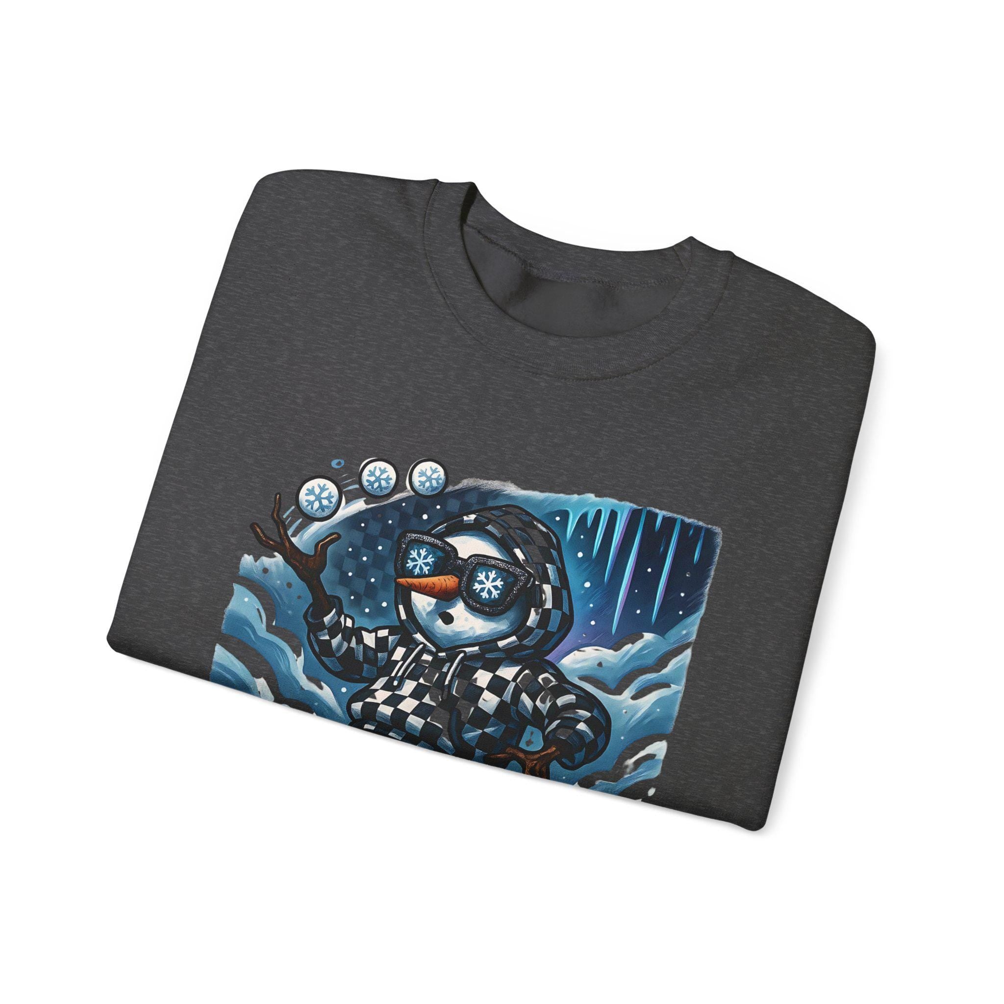 Trendy Unisex Style Icon Crewneck Sweatshirt - Cozy Winter Fashion Gift for Casual Layering