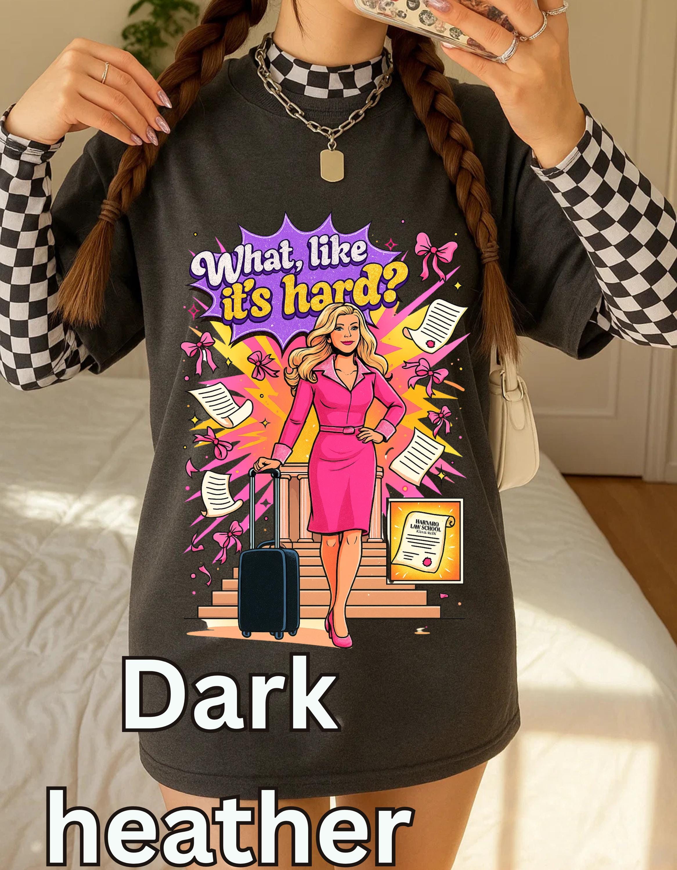 Chic Empowerment Graphic Tee: Unisex Humor Quote Shirt for Casual Everyday Style