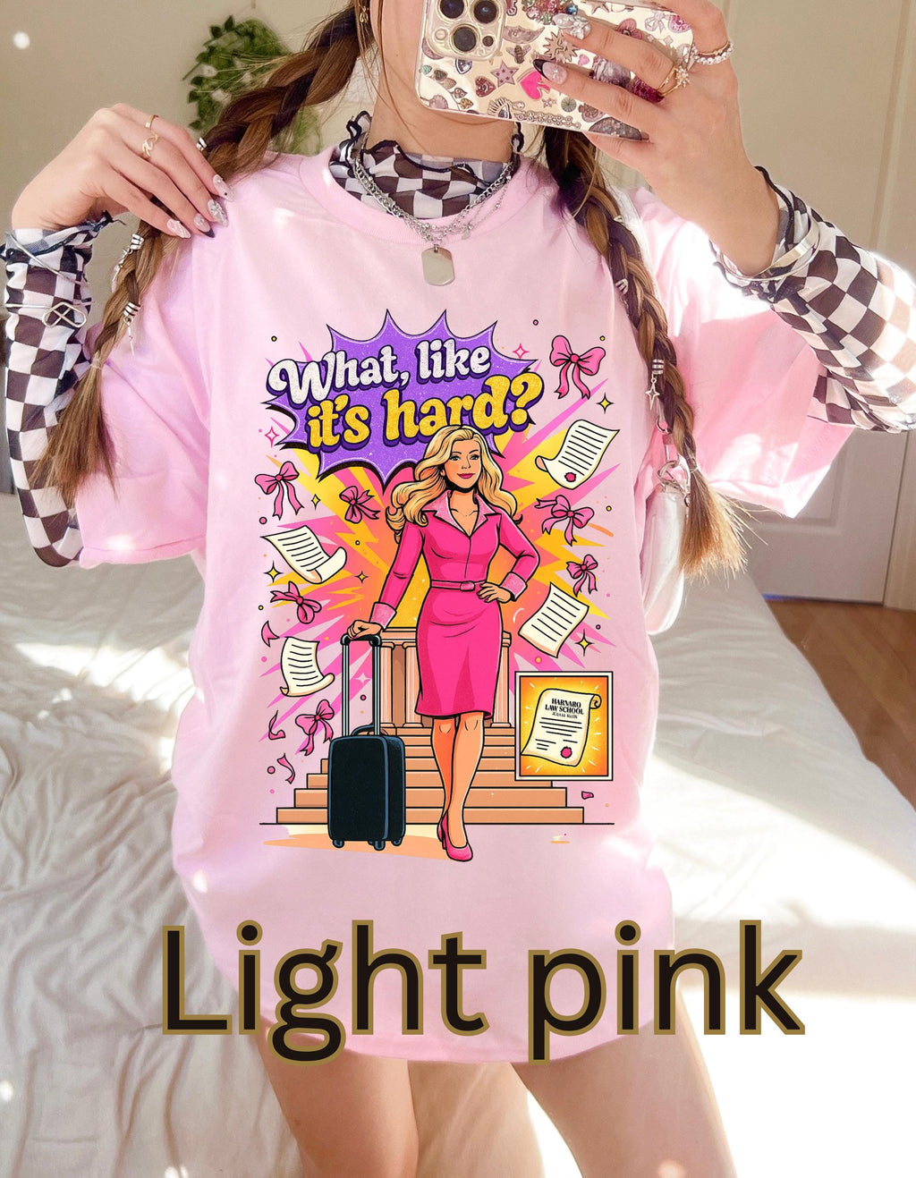 Chic Empowerment Graphic Tee: Unisex Humor Quote Shirt for Casual Everyday Style