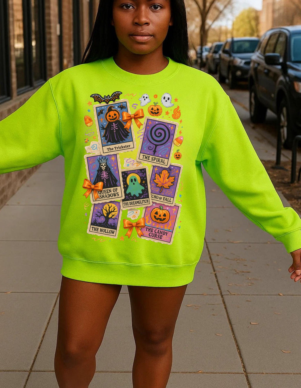 Y2K Gaming Halloween Sweatshirt - Unisex Crewneck, Cozy Fall Apparel, Ghost Lover Gift