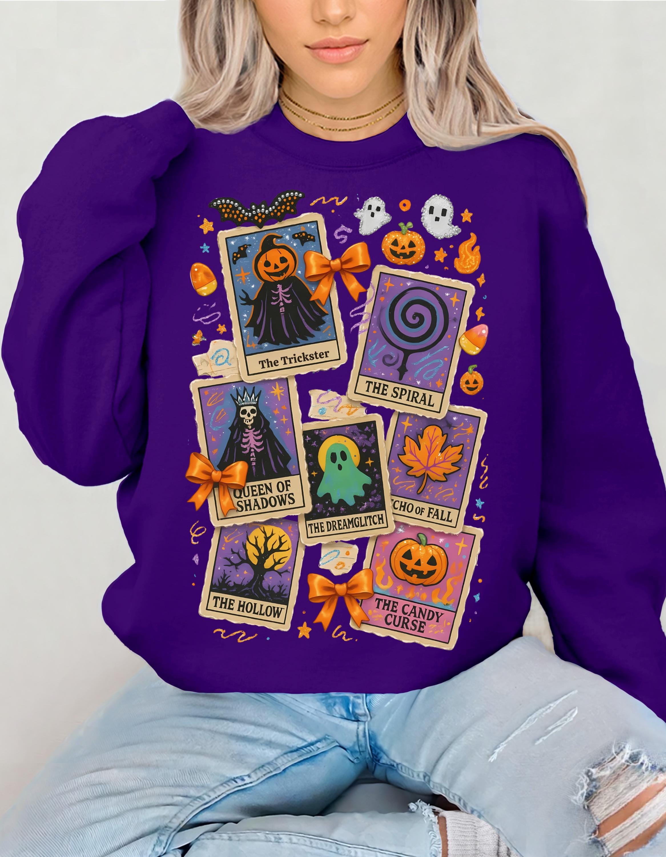Y2K Gaming Halloween Sweatshirt - Unisex Crewneck, Cozy Fall Apparel, Ghost Lover Gift