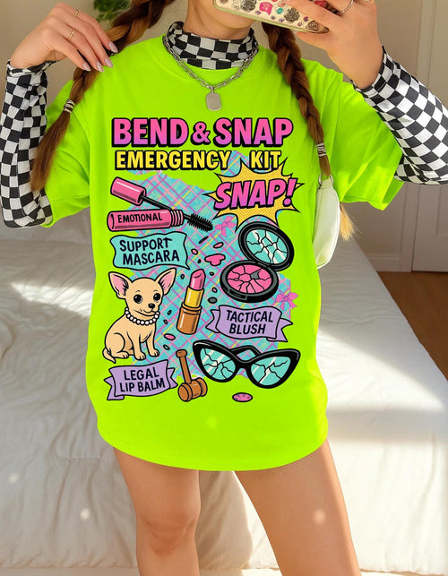 Bend & Snap Dog Lover Graphic Tee | Unisex Cotton T-Shirt | Trendy Casual Summer Fashion Gift