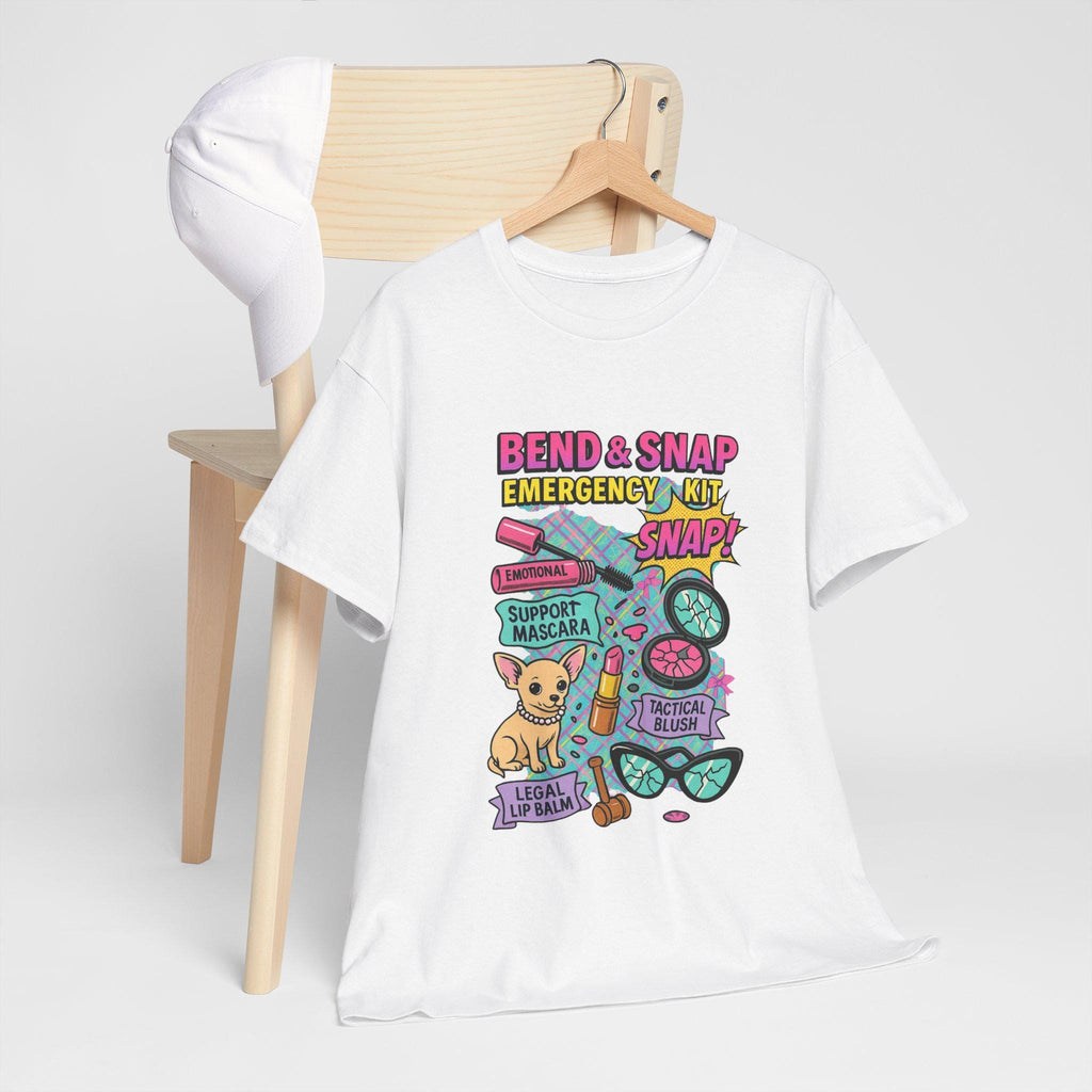 Bend & Snap Dog Lover Graphic Tee | Unisex Cotton T-Shirt | Trendy Casual Summer Fashion Gift