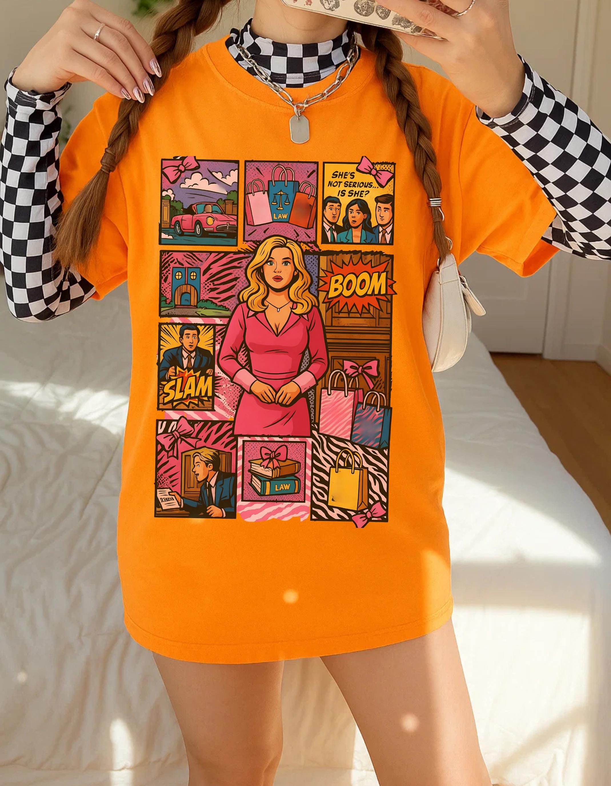 Retro Graphic Tee: Colorful Vintage Style Unisex Cotton T-Shirt