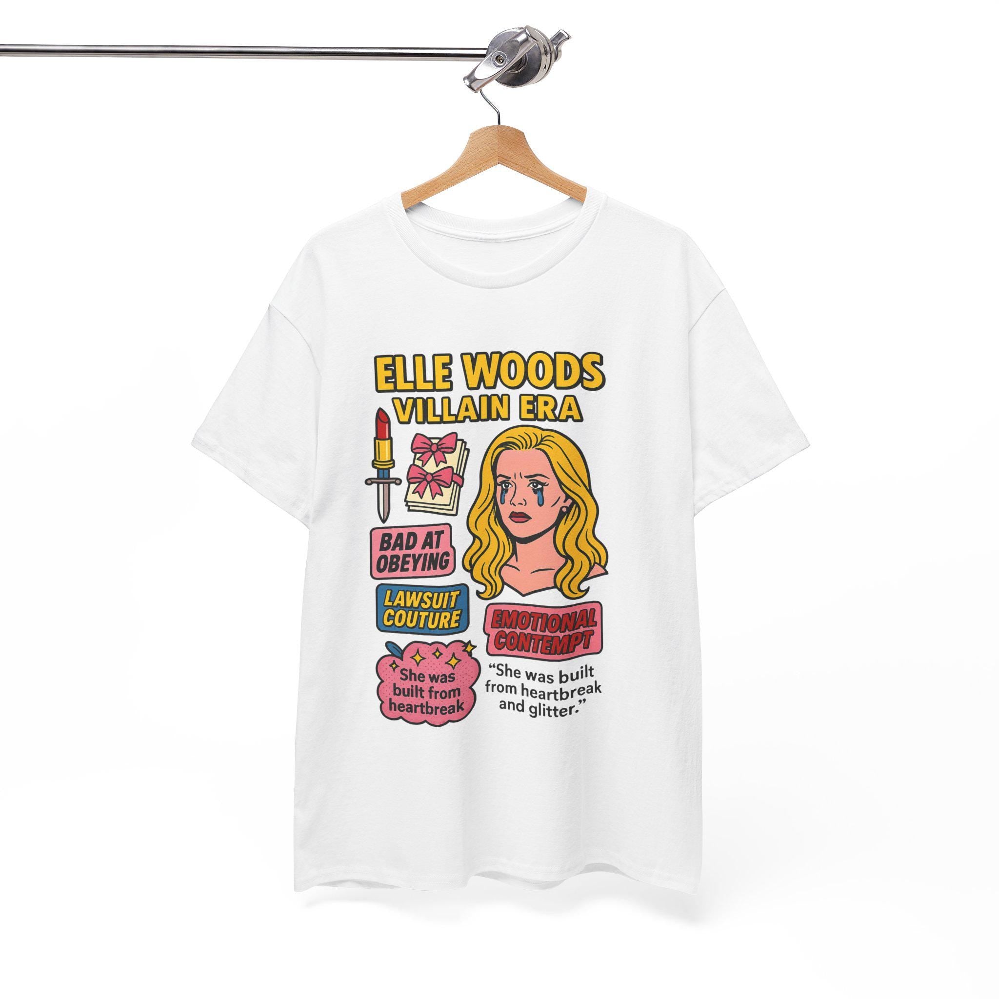 Sorority Villain Era Graphic Tee: Funny Unisex Pop Culture Movie Fan T-Shirt for Empowerment