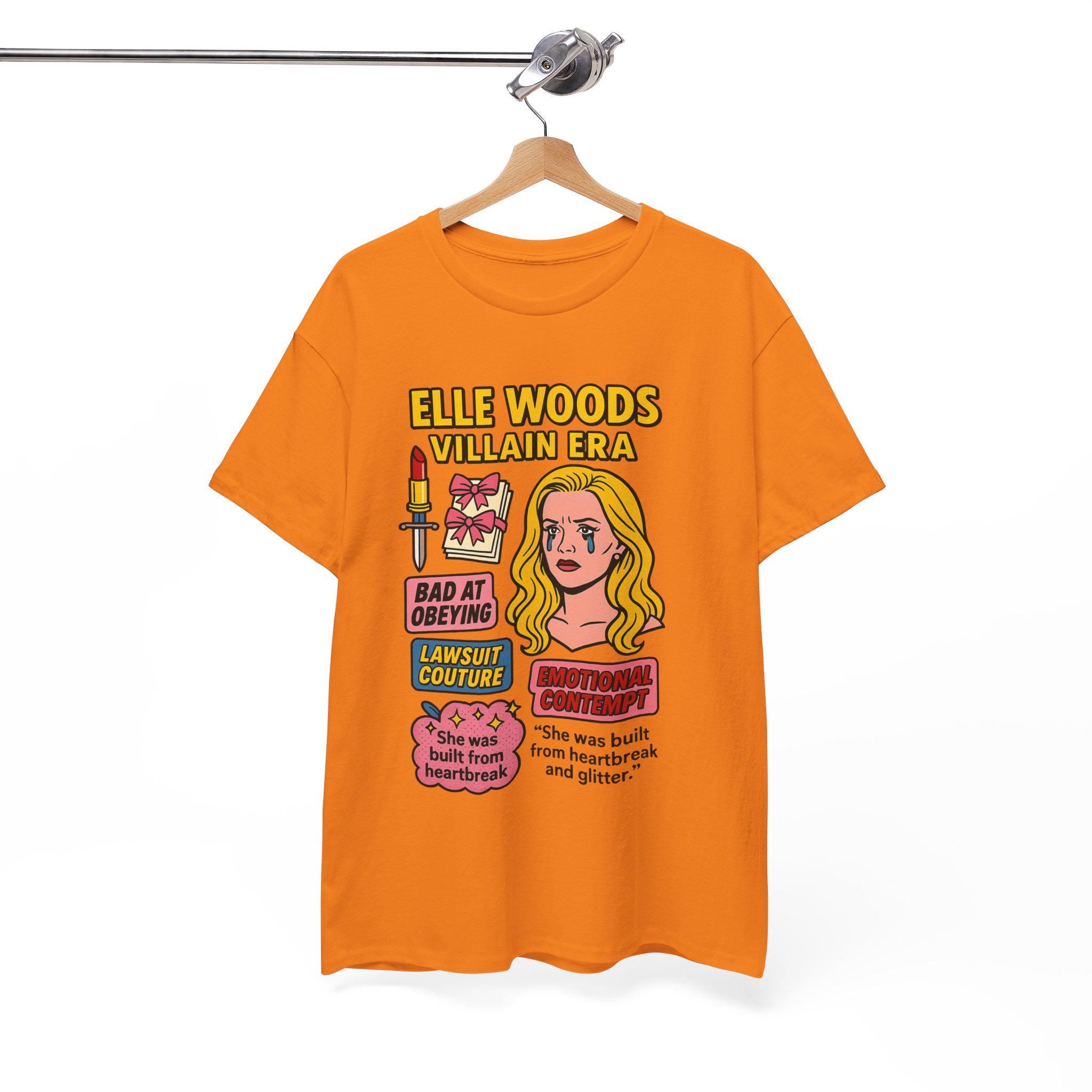 Sorority Villain Era Graphic Tee: Funny Unisex Pop Culture Movie Fan T-Shirt for Empowerment