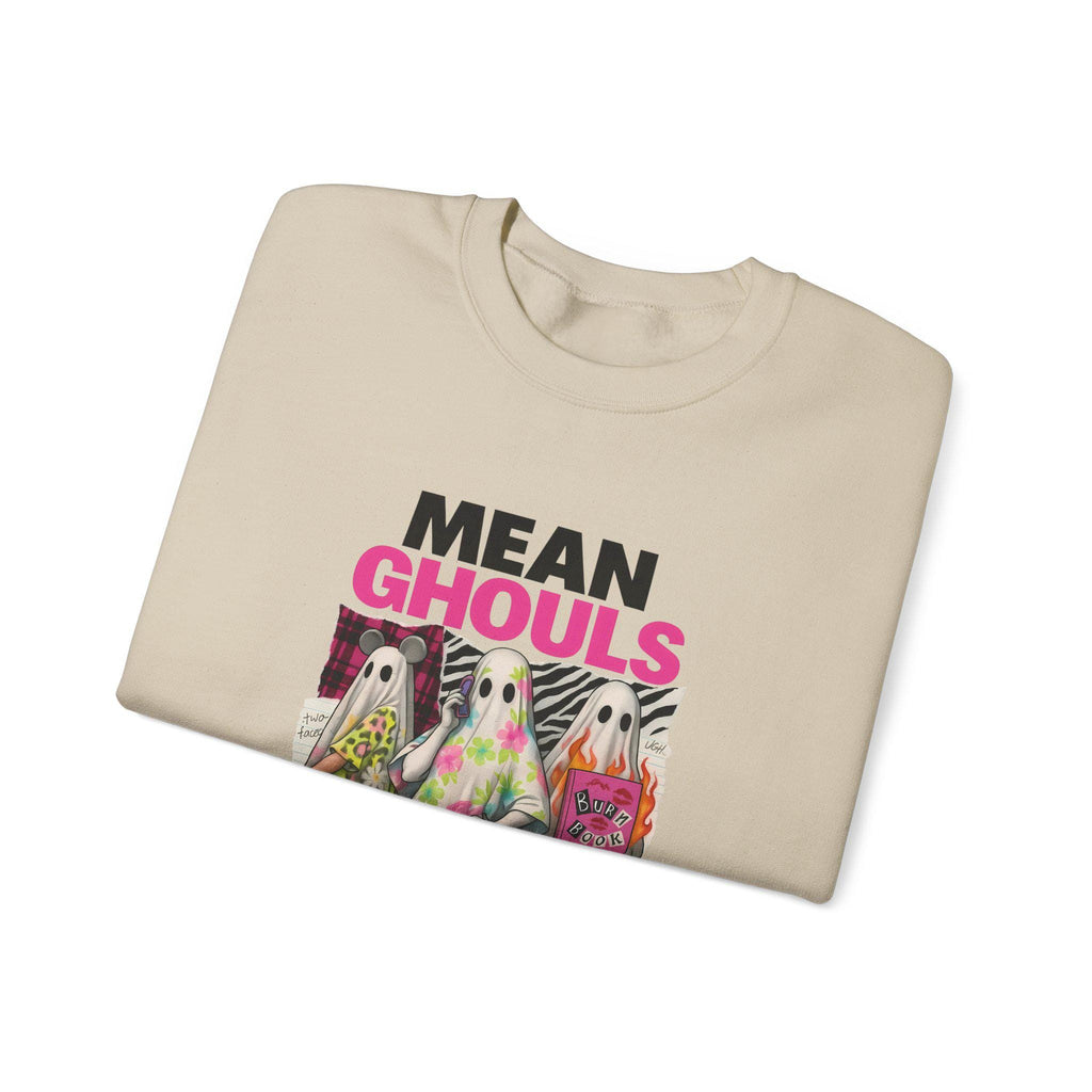 Mean Ghouls Crewneck Sweatshirt: Spooky Halloween Pullover