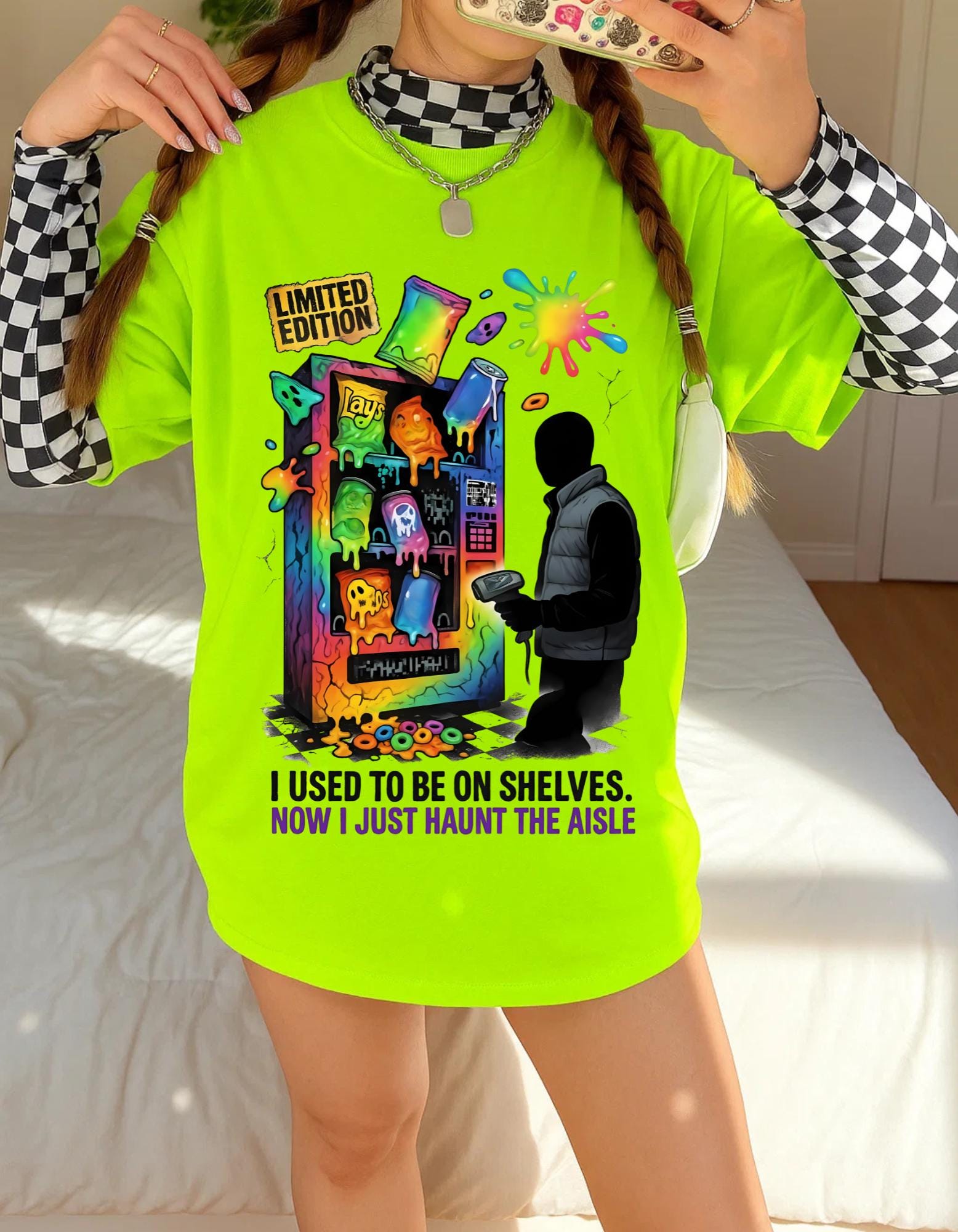 Retro Gamer Tee: Aisle Haunt Humor Shirt