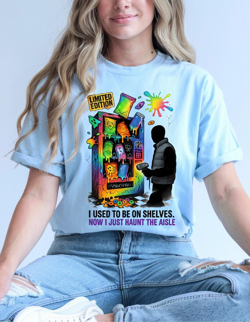 Retro Gamer Tee: Aisle Haunt Humor Shirt