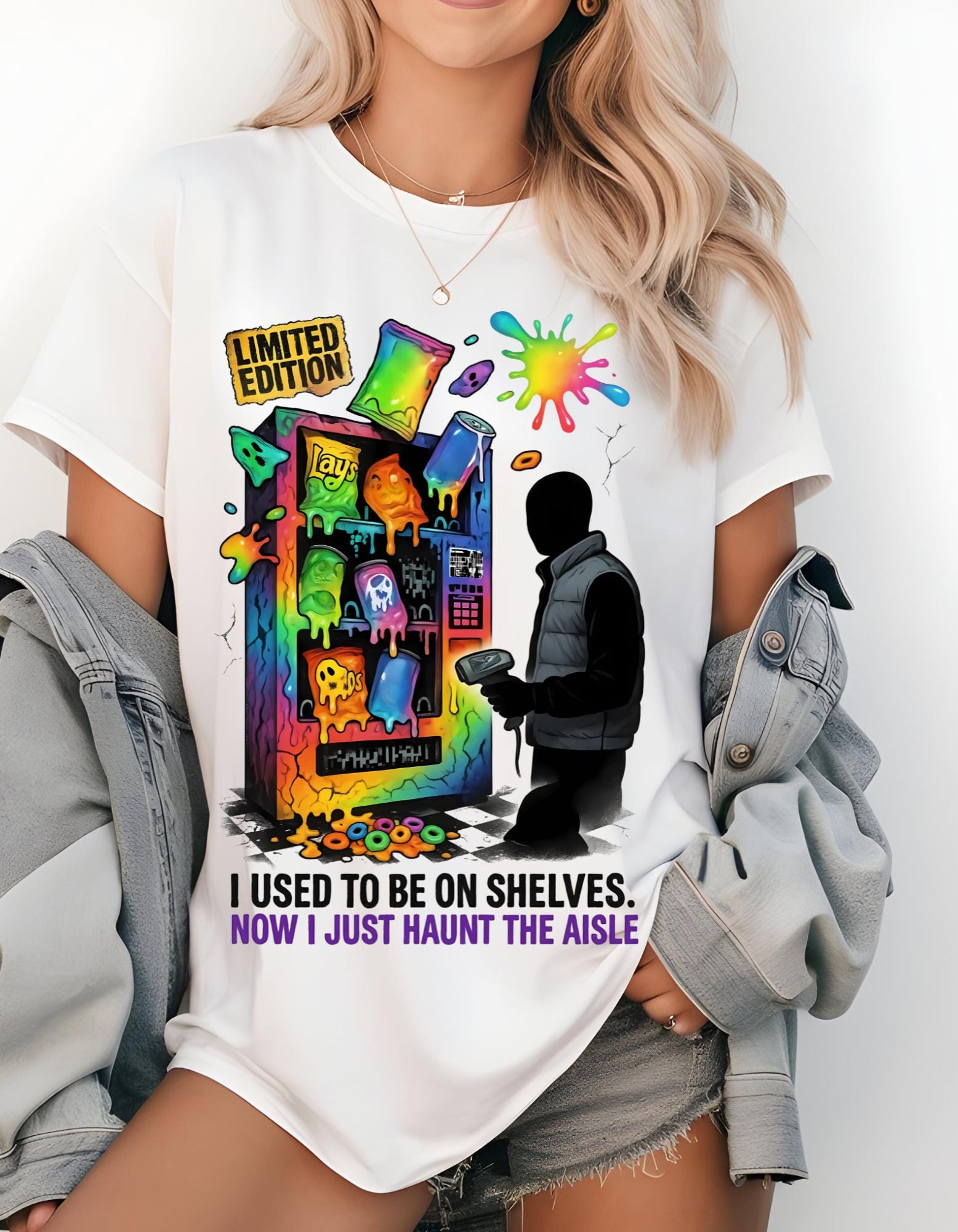 Retro Gamer Tee: Aisle Haunt Humor Shirt