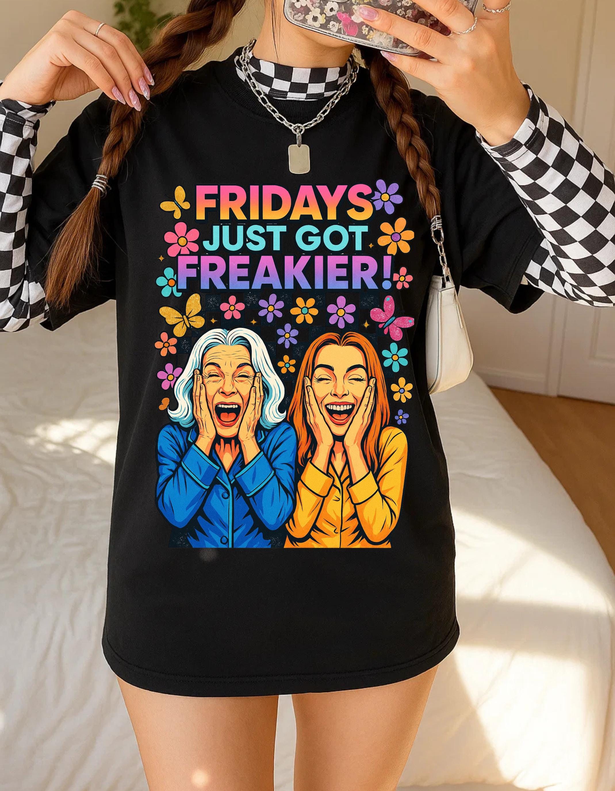Unisex Body Swap Horror Tee: Friday the 13th Fan Shirt