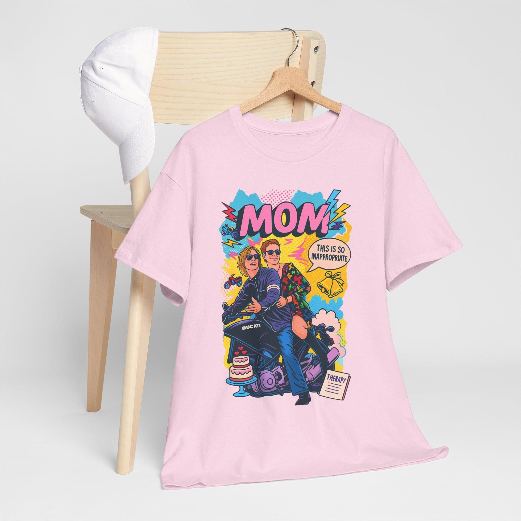 Retro Mom Vintage Graphic T-Shirt: Throwback Style Unisex Tee for Mother's Day Gift