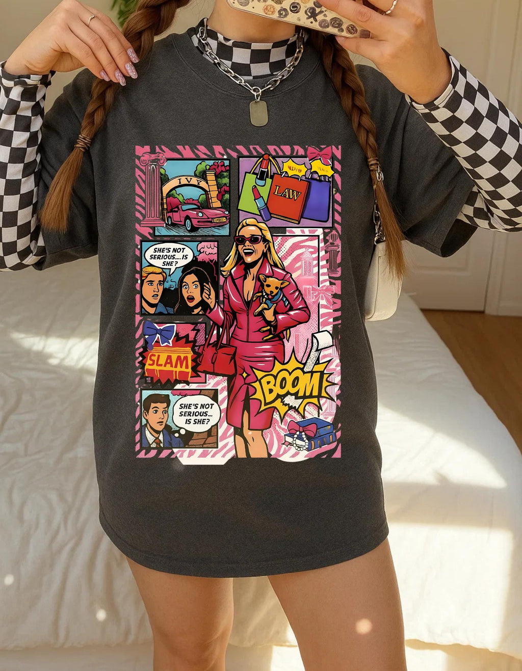 Retro Comic Pop Art T-Shirt: Unisex Graphic Tee for Fans