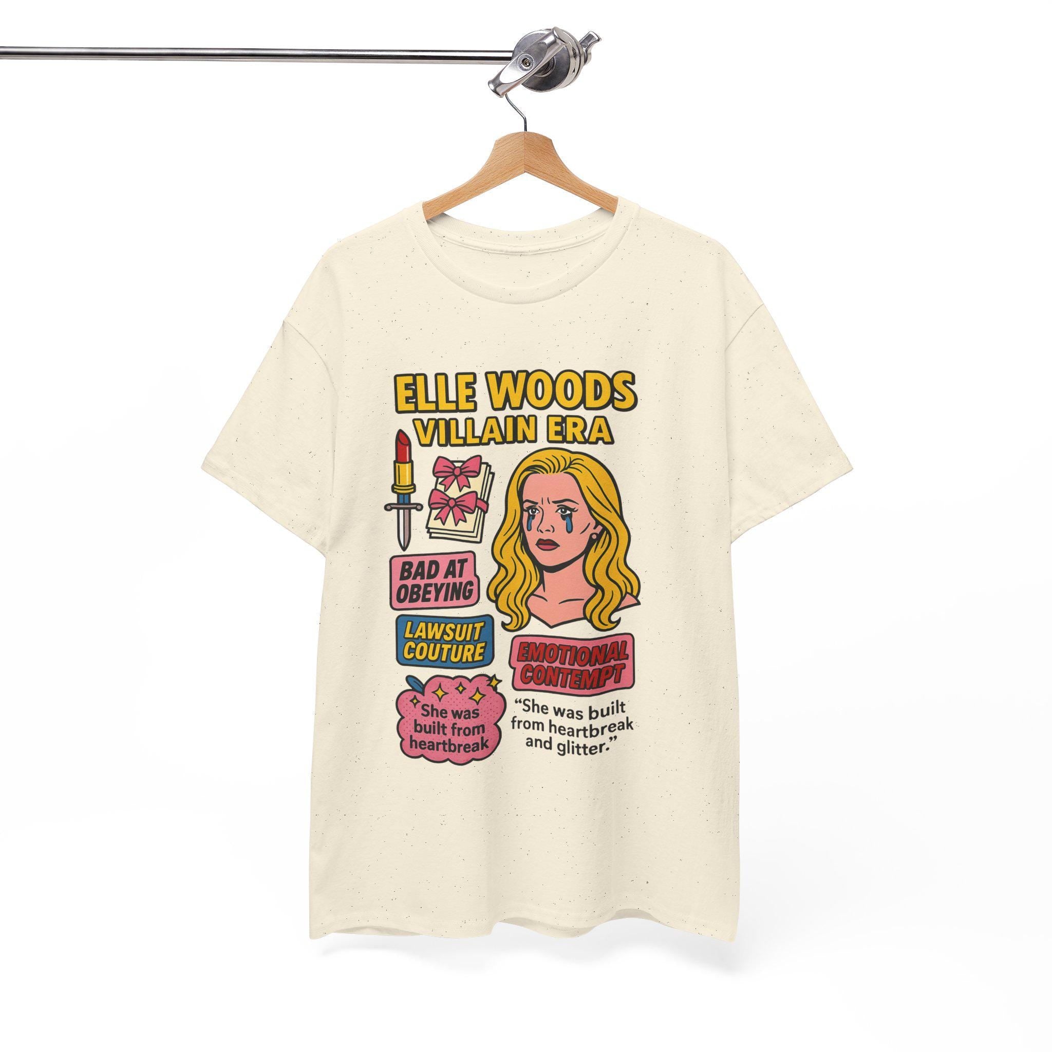 Sorority Villain Era Graphic Tee: Funny Unisex Pop Culture Movie Fan T-Shirt for Empowerment
