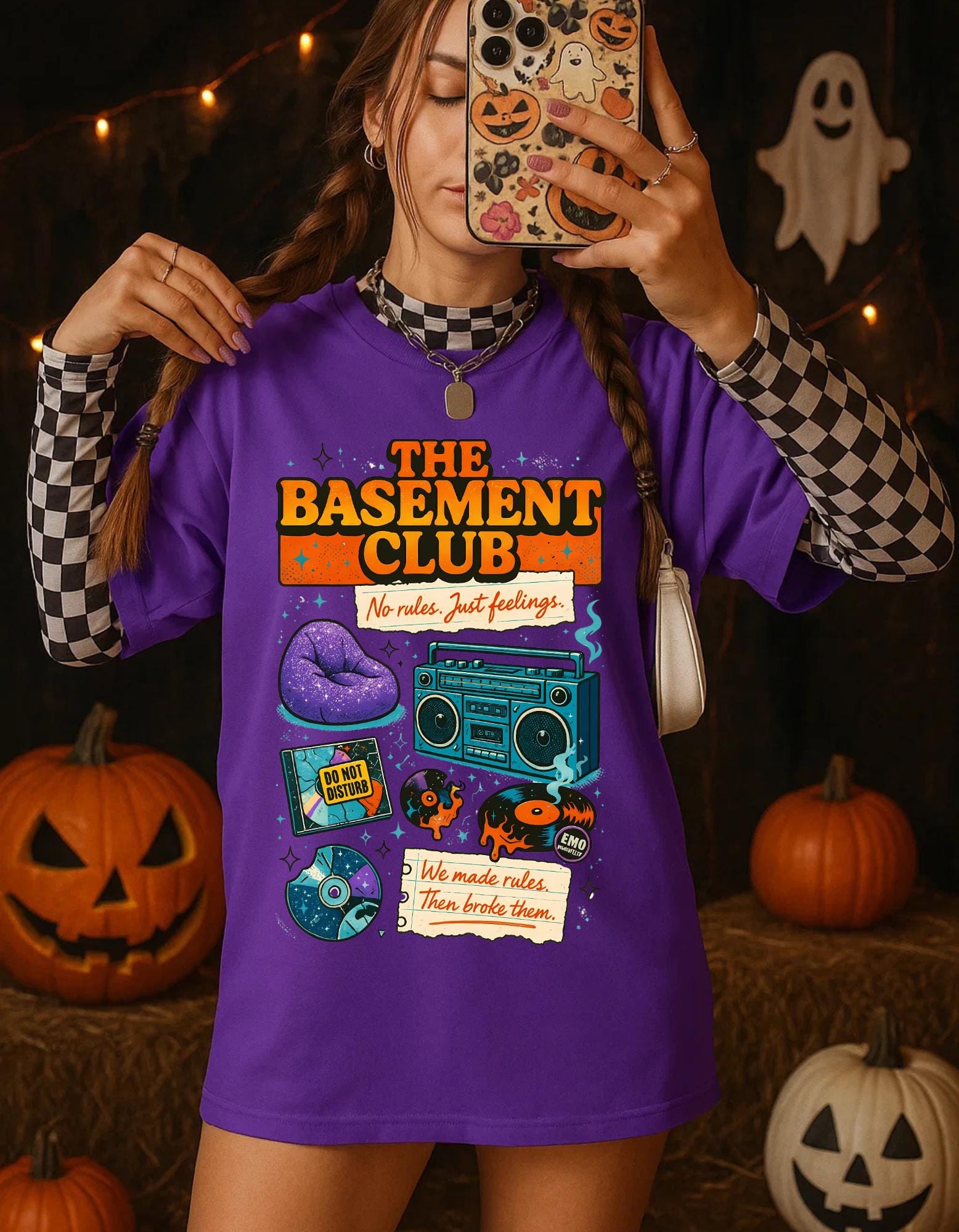 Retro Music Basement Club Tee | Vintage-Style Festival Shirt for Music Lovers | Unisex Casual Apparel