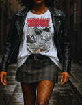 Rebellious Spirit Graphic Tee: Unisex Cotton Rock Band T-Shirt
