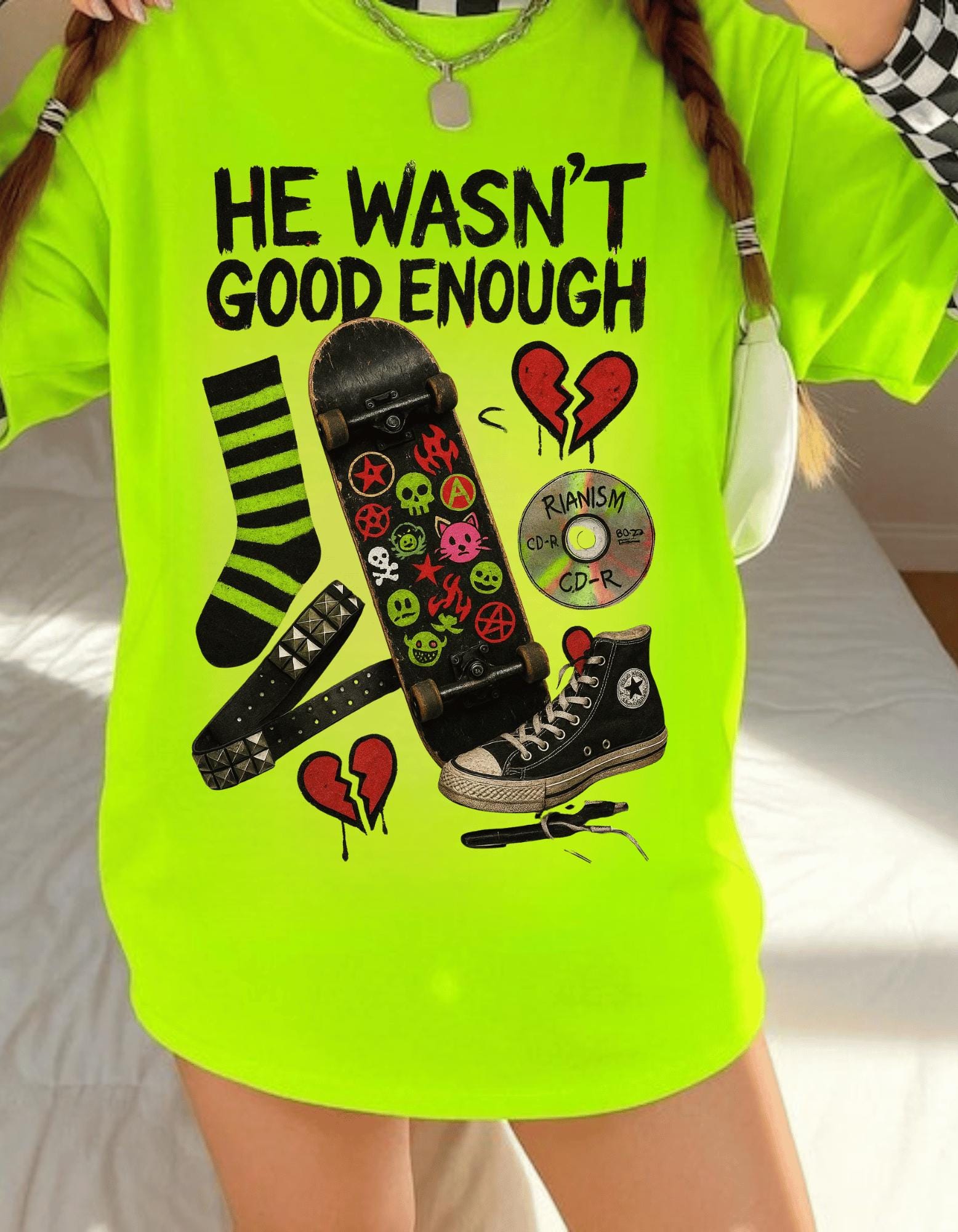 He Wasn’t Good Enough Tee: Unisex Heavy Cotton Funny Breakup Shirt