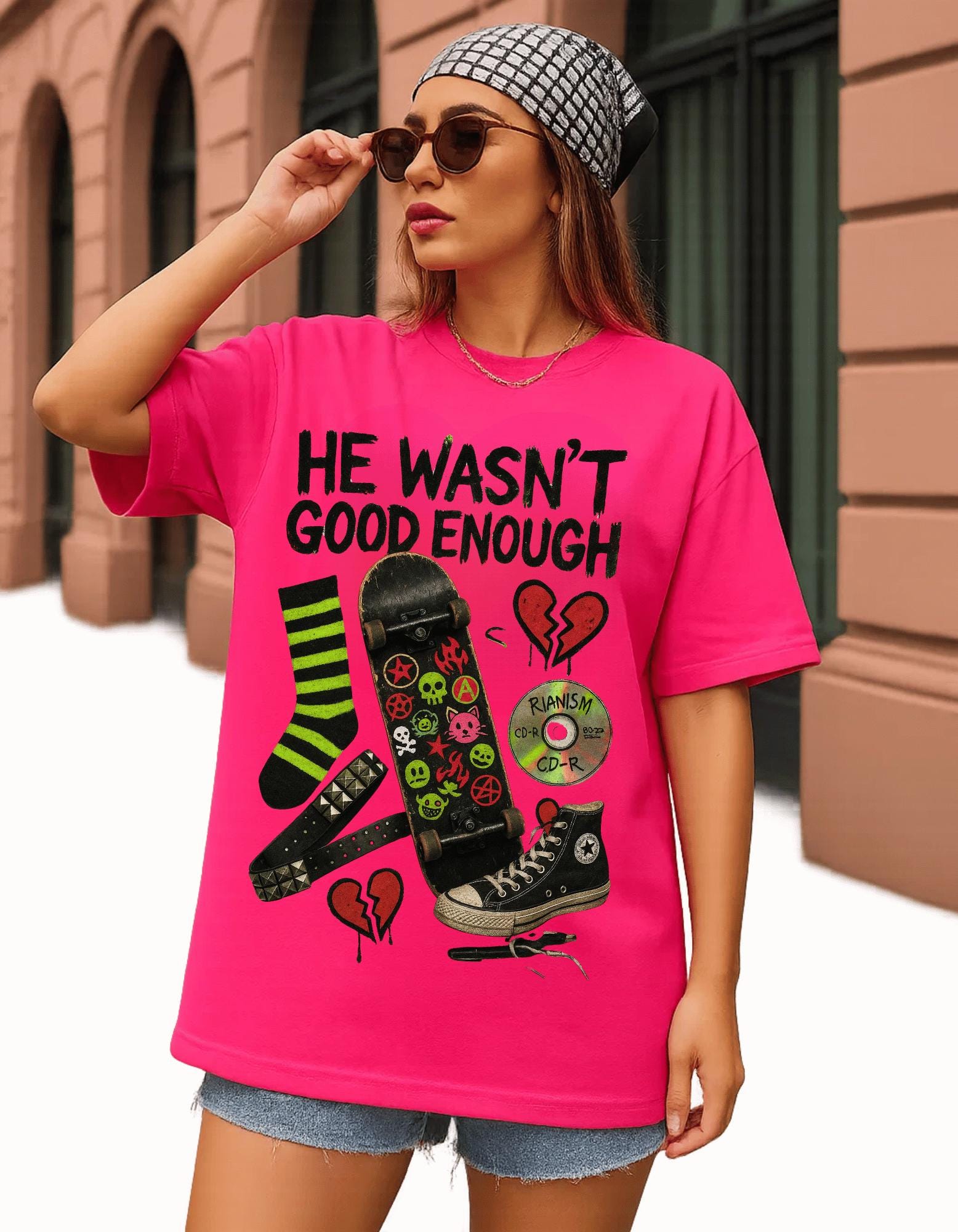 He Wasn’t Good Enough Tee: Unisex Heavy Cotton Funny Breakup Shirt