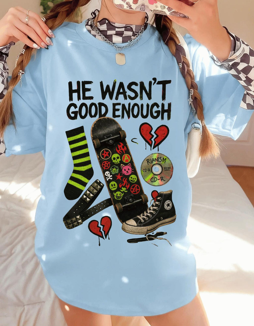 He Wasn’t Good Enough Tee: Unisex Heavy Cotton Funny Breakup Shirt