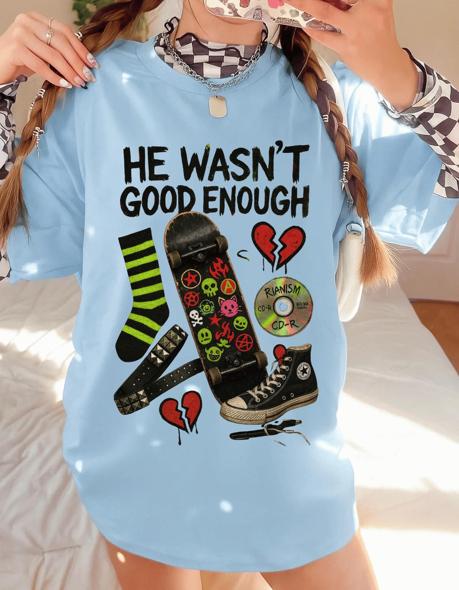 He Wasn’t Good Enough Tee: Unisex Heavy Cotton Funny Breakup Shirt