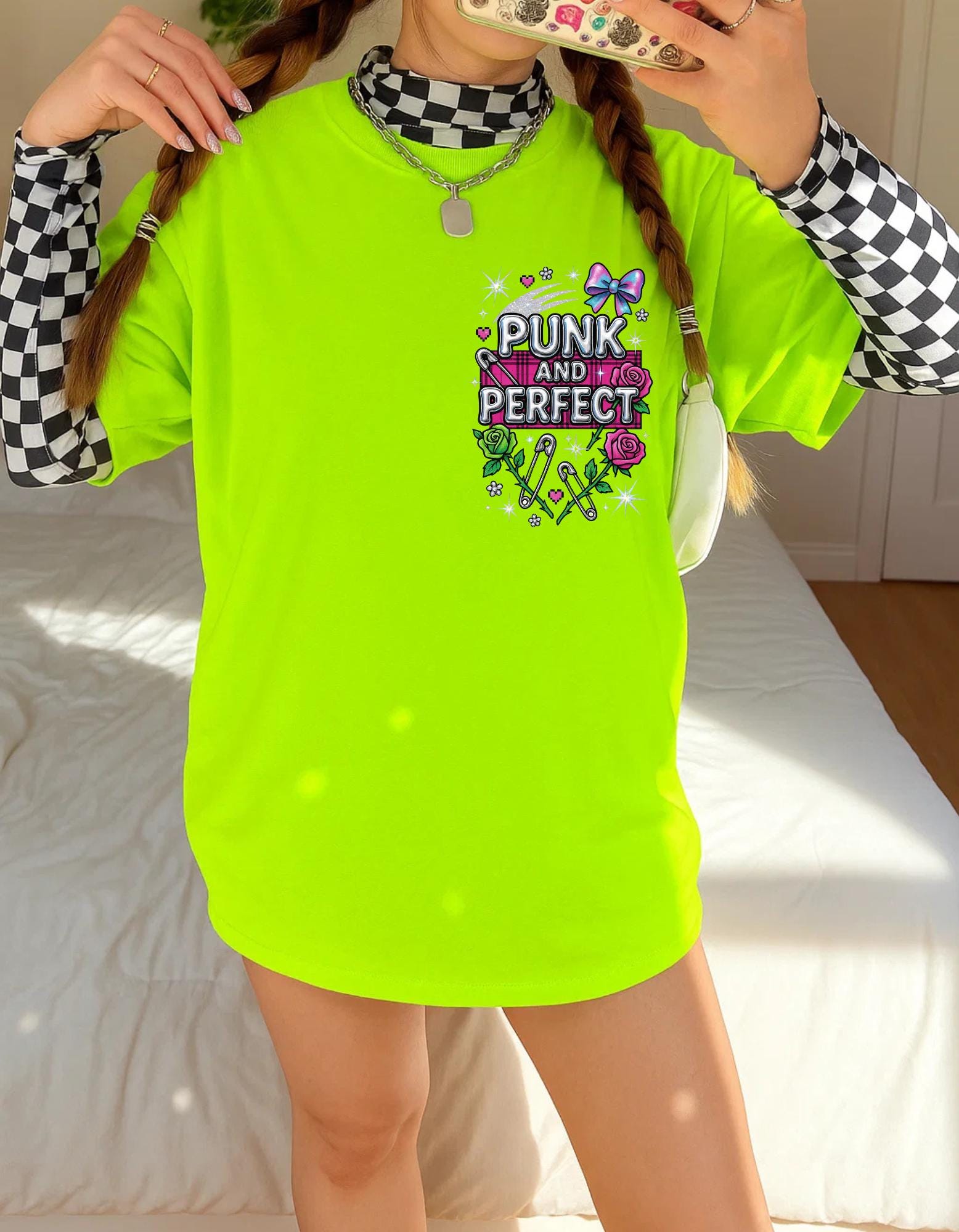 Punk Graphic Tee | Unisex Heavy Cotton Rock T-Shirt Alternative Streetwear Band Music Festival Top