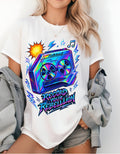 Retro Music Rebel Graphic Tee: Unisex Cotton T-Shirt